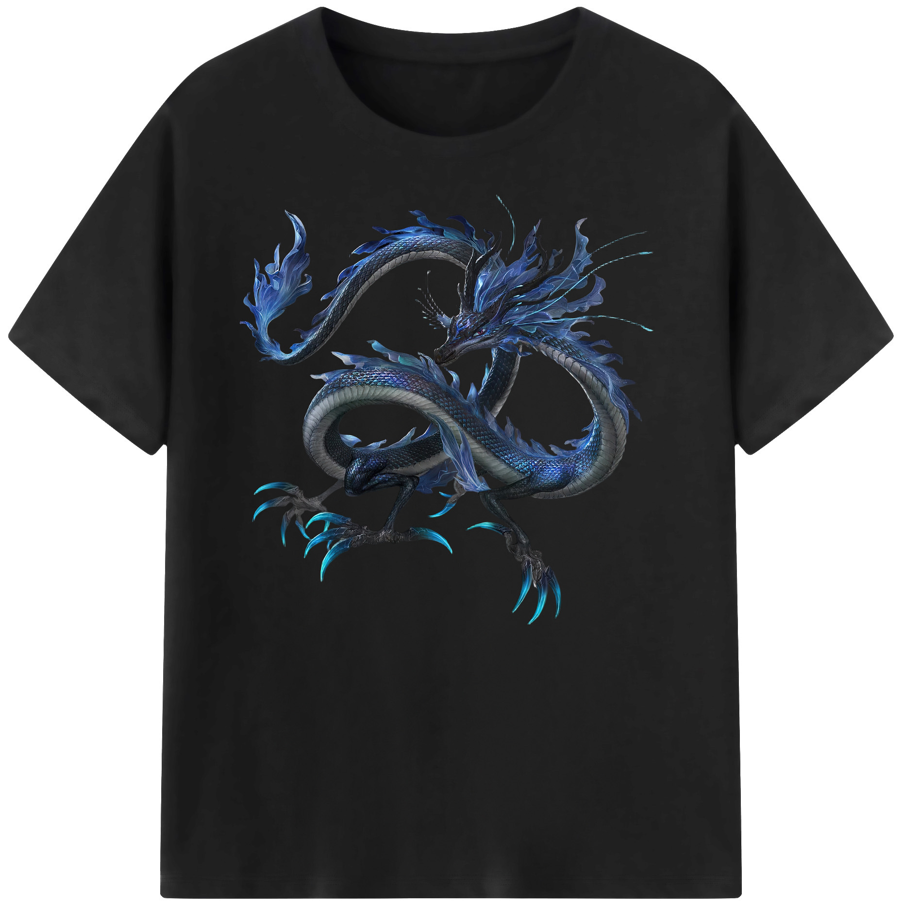 （画像用） Ne Zha 2 ナタ 魔童の大暴れ 綿100％ メンズ半袖Tシャツ｜肌触りやわらか＆通気性
