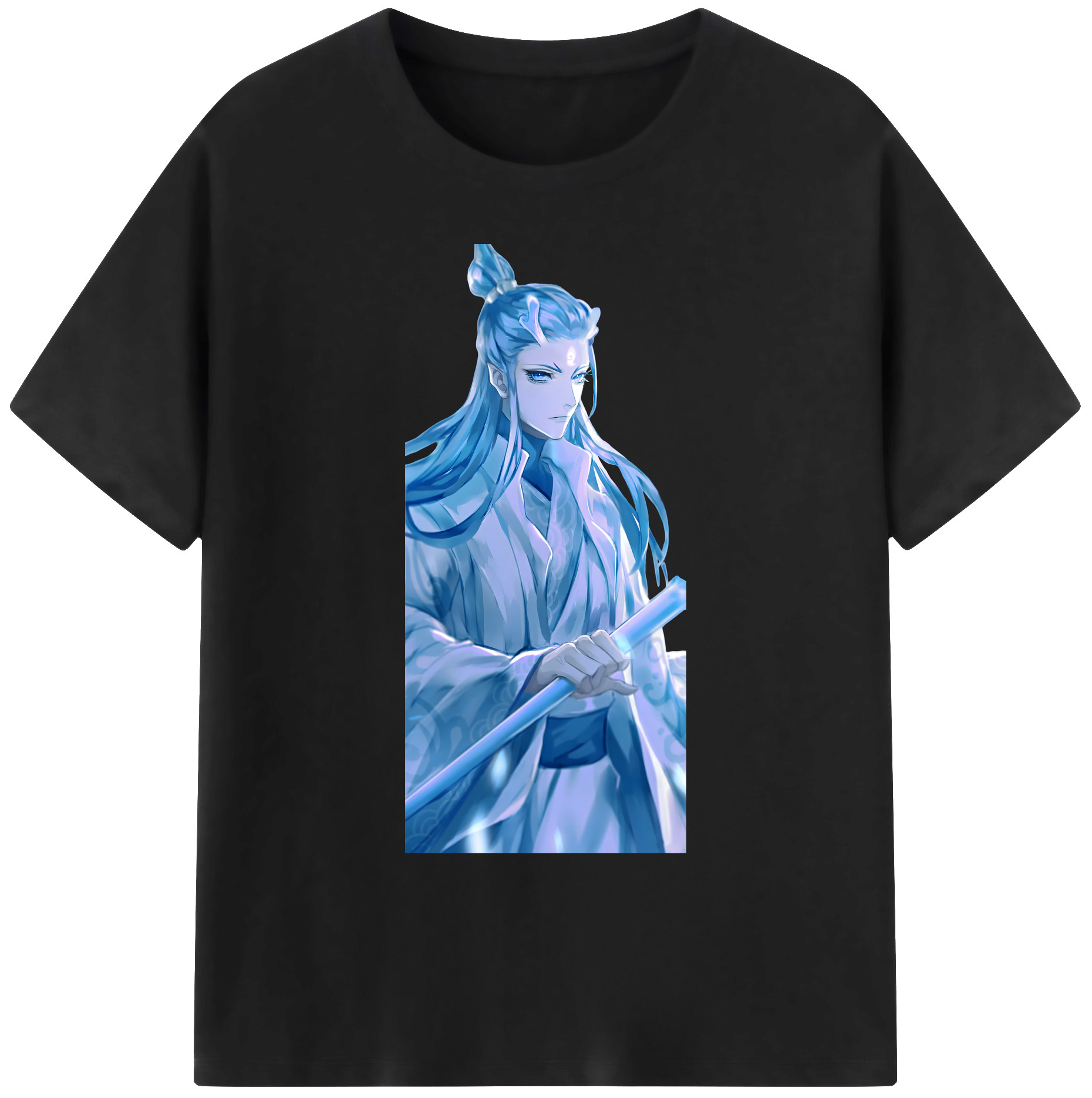 （画像用） Ne Zha 2 ナタ 魔童の大暴れ 綿100％ メンズ半袖Tシャツ｜肌触りやわらか＆通気性