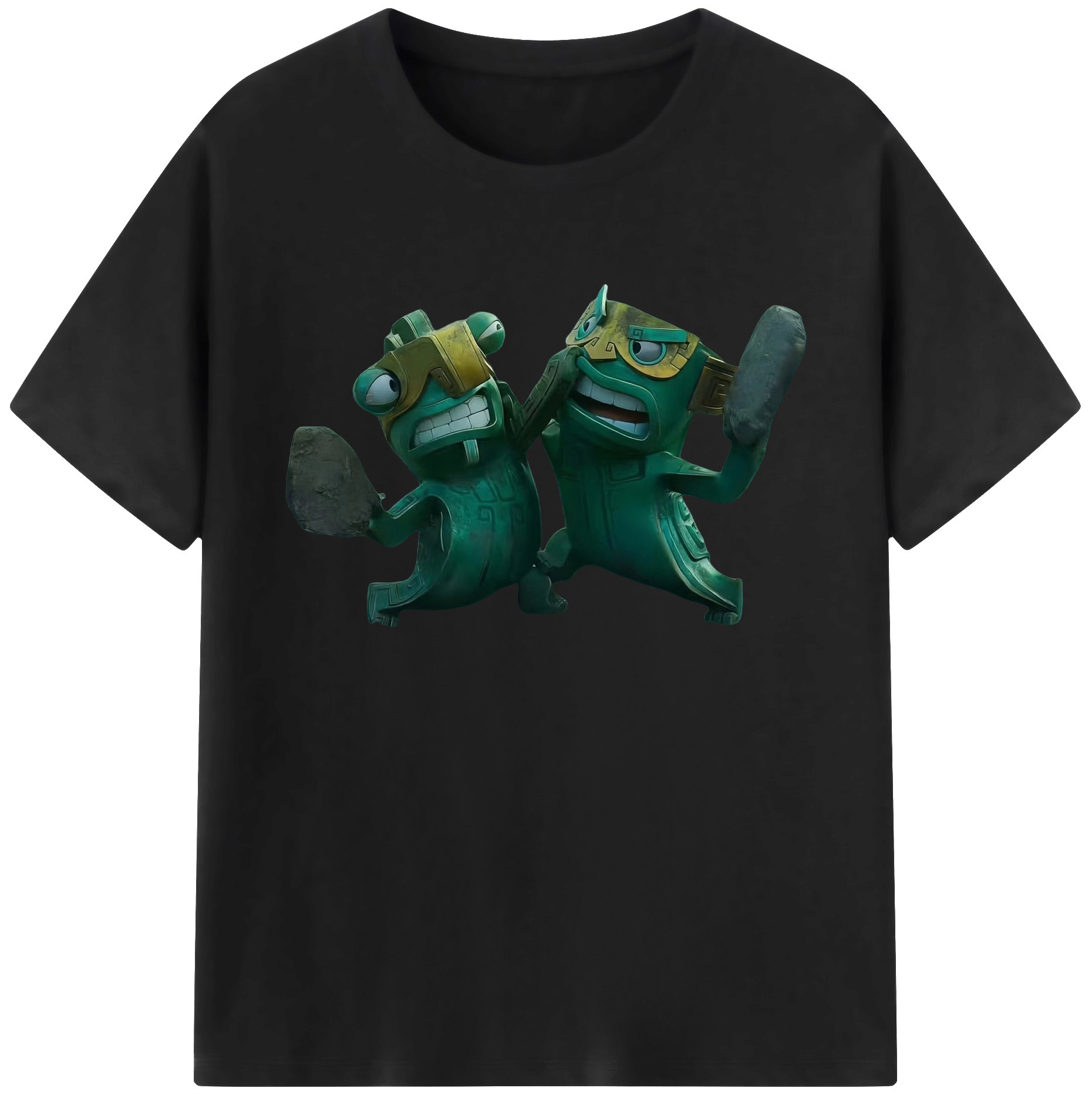 （画像用） Ne Zha 2 ナタ 魔童の大暴れ 綿100％ メンズ半袖Tシャツ｜肌触りやわらか＆通気性