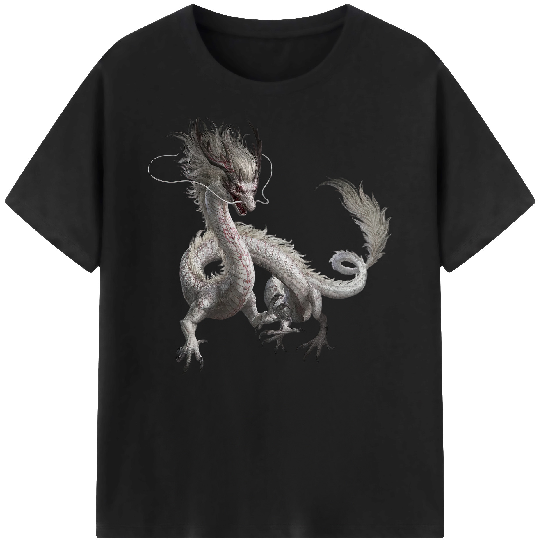 （画像用） Ne Zha 2 ナタ 魔童の大暴れ 綿100％ メンズ半袖Tシャツ｜肌触りやわらか＆通気性