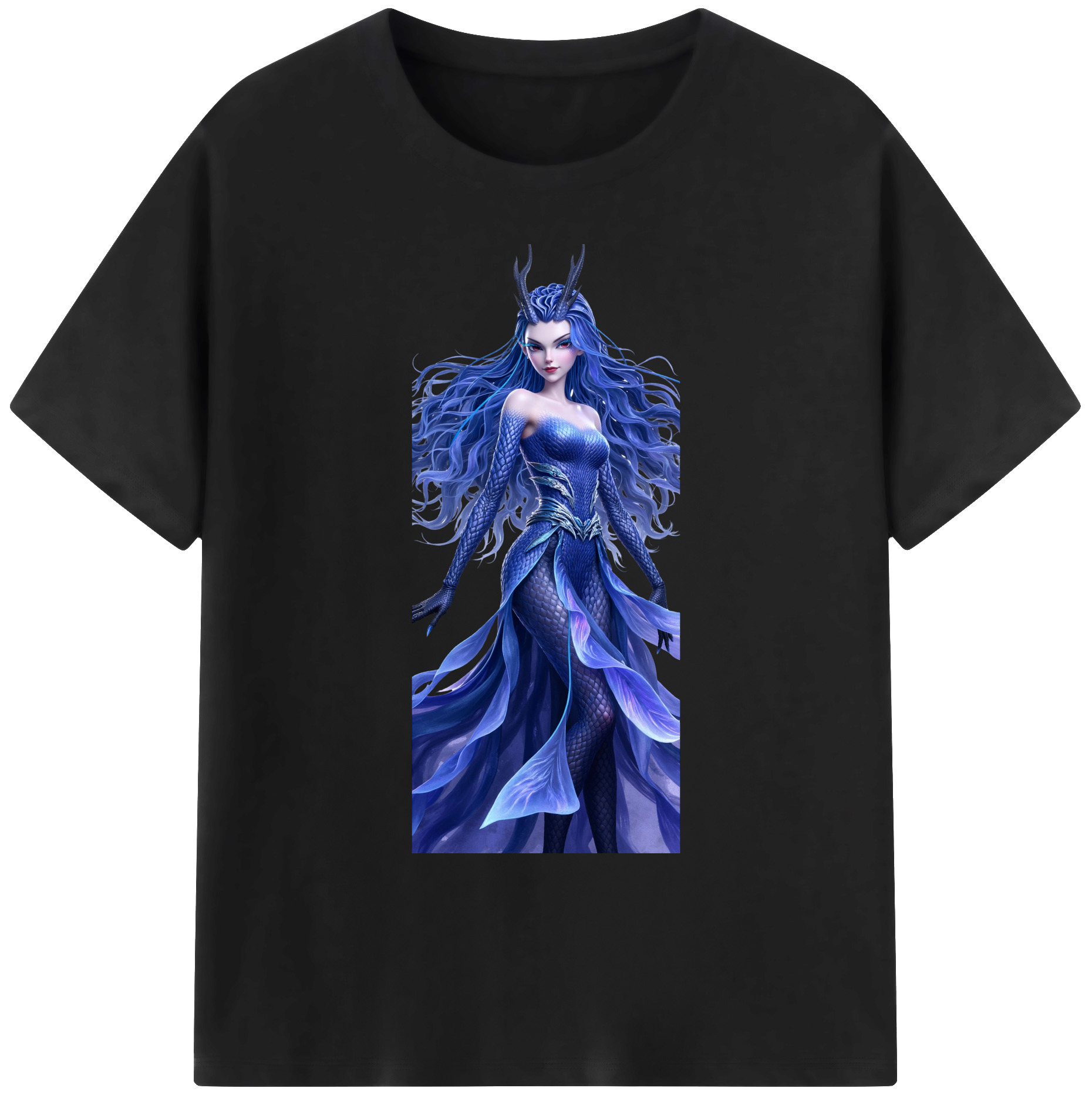 （画像用） Ne Zha 2 ナタ 魔童の大暴れ 綿100％ メンズ半袖Tシャツ｜肌触りやわらか＆通気性