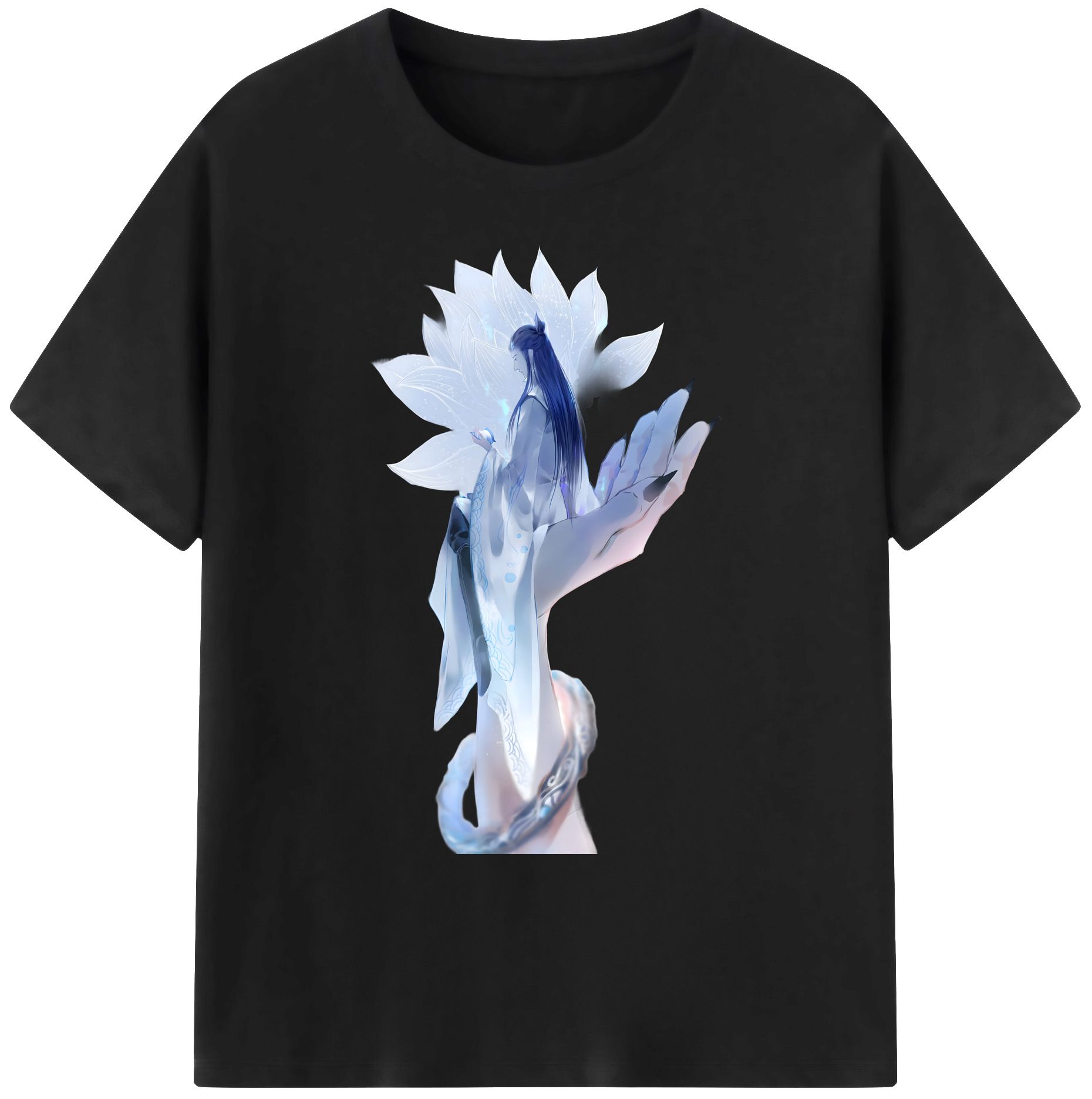 （画像用） Ne Zha 2 ナタ 魔童の大暴れ 綿100％ メンズ半袖Tシャツ｜肌触りやわらか＆通気性