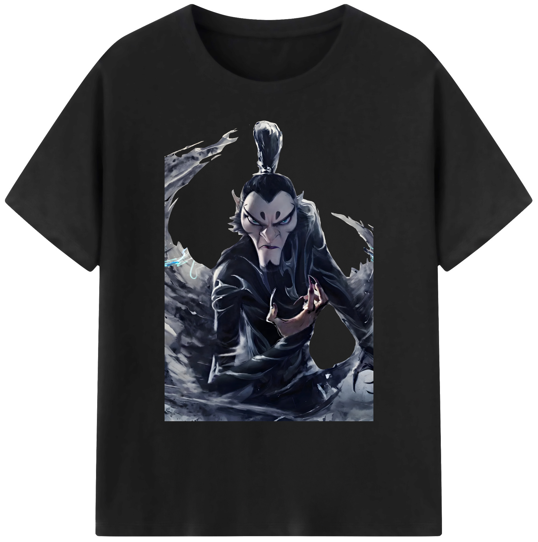 （画像用） Ne Zha 2 ナタ 魔童の大暴れ 綿100％ メンズ半袖Tシャツ｜肌触りやわらか＆通気性