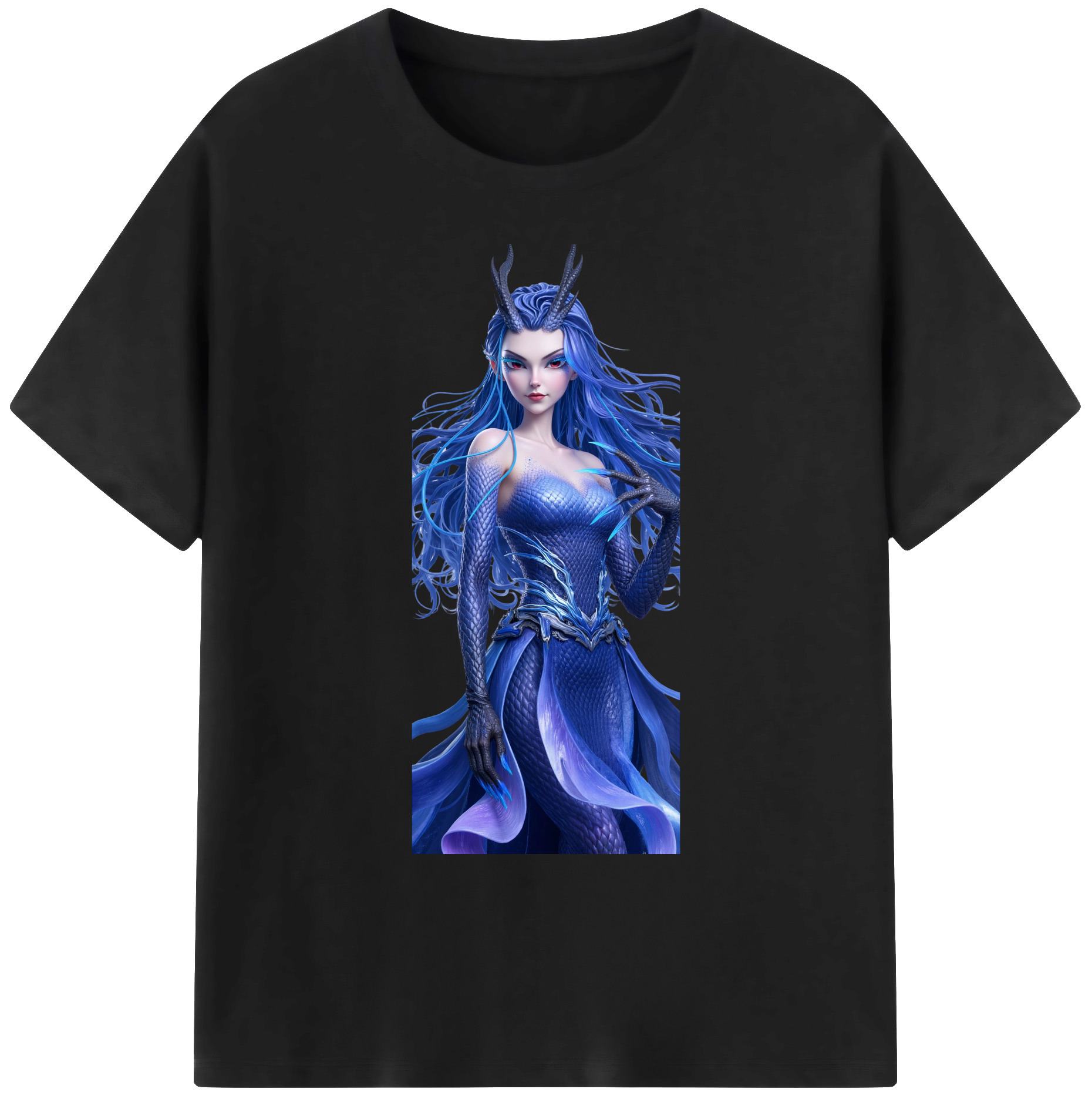 （画像用） Ne Zha 2 ナタ 魔童の大暴れ 綿100％ メンズ半袖Tシャツ｜肌触りやわらか＆通気性