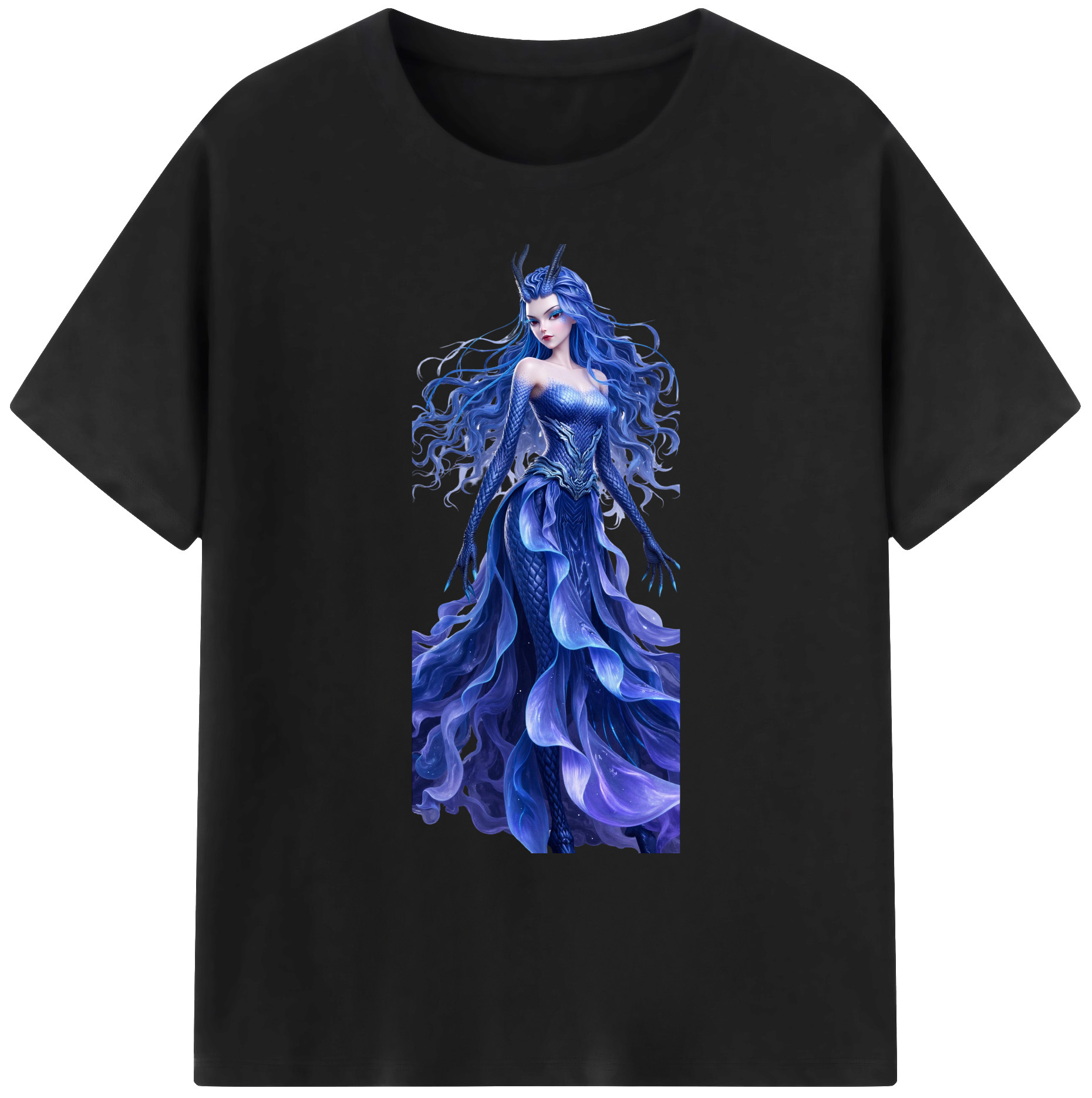 （画像用） Ne Zha 2 ナタ 魔童の大暴れ 綿100％ メンズ半袖Tシャツ｜肌触りやわらか＆通気性