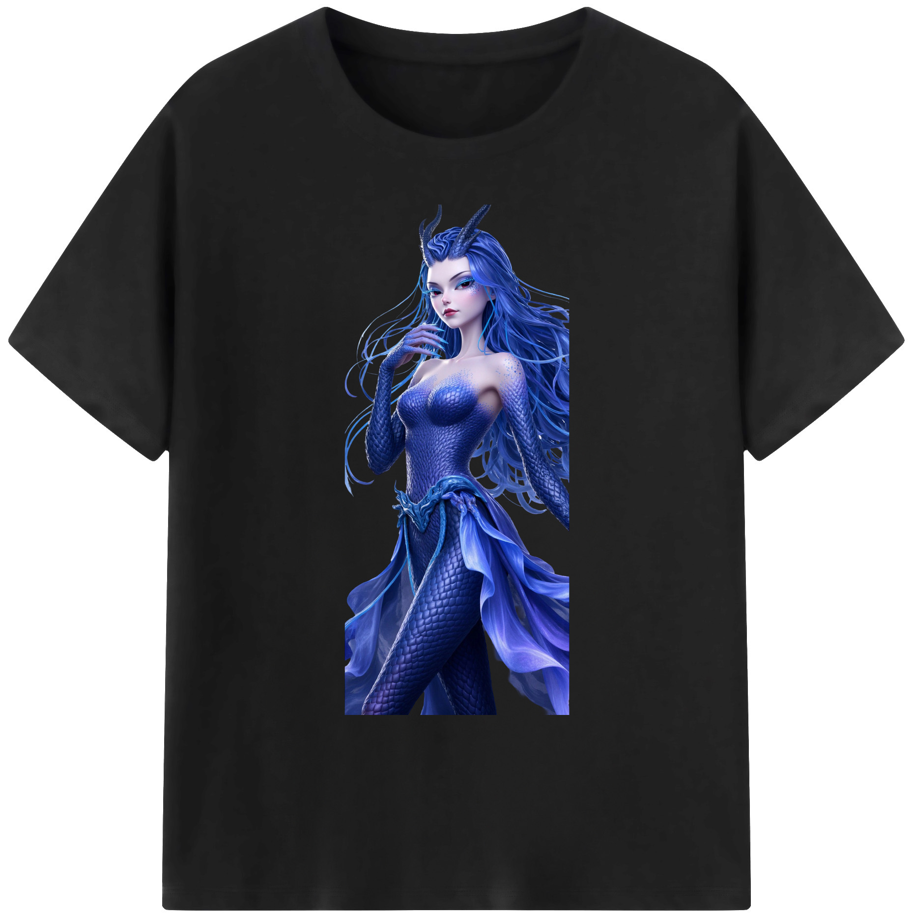 （画像用） Ne Zha 2 ナタ 魔童の大暴れ 綿100％ メンズ半袖Tシャツ｜肌触りやわらか＆通気性