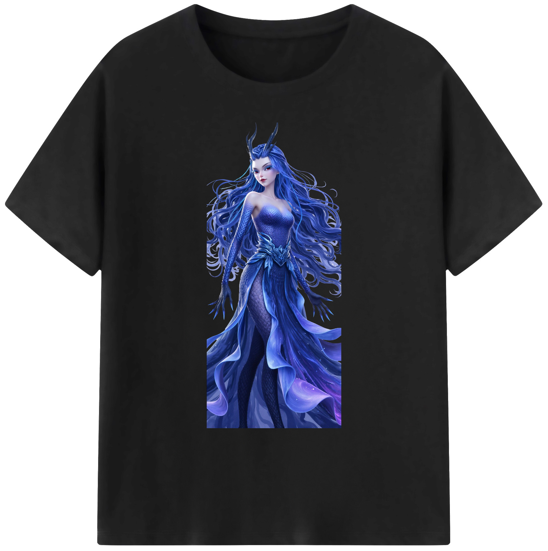 （画像用） Ne Zha 2 ナタ 魔童の大暴れ 綿100％ メンズ半袖Tシャツ｜肌触りやわらか＆通気性