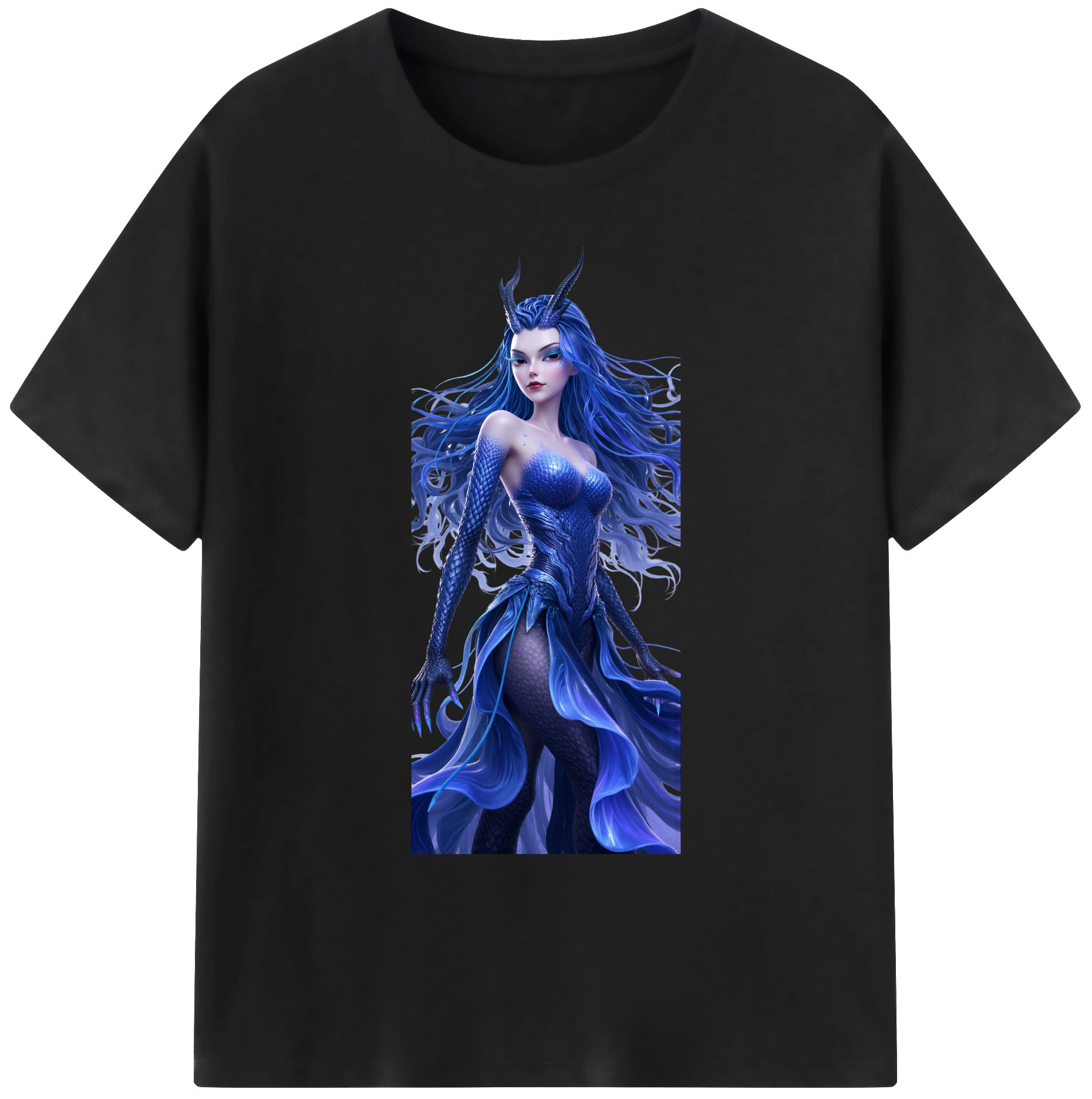 （画像用） Ne Zha 2 ナタ 魔童の大暴れ 綿100％ メンズ半袖Tシャツ｜肌触りやわらか＆通気性