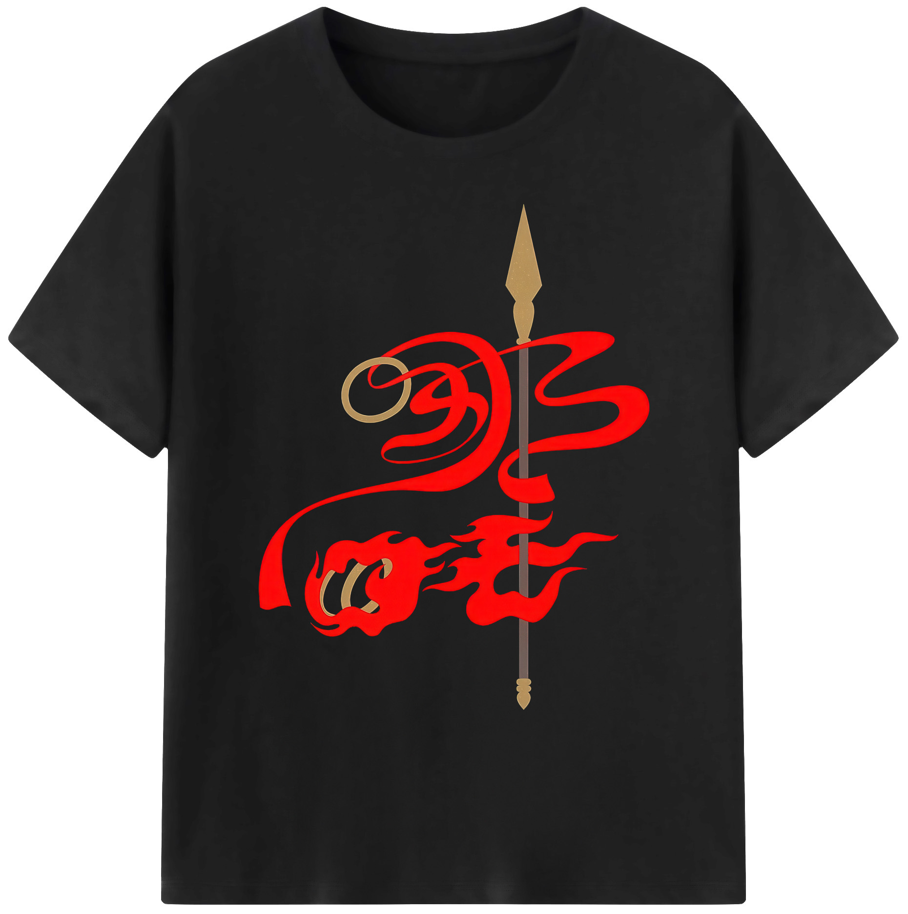 （画像用） Ne Zha 2 ナタ 魔童の大暴れ 綿100％ メンズ半袖Tシャツ｜肌触りやわらか＆通気性