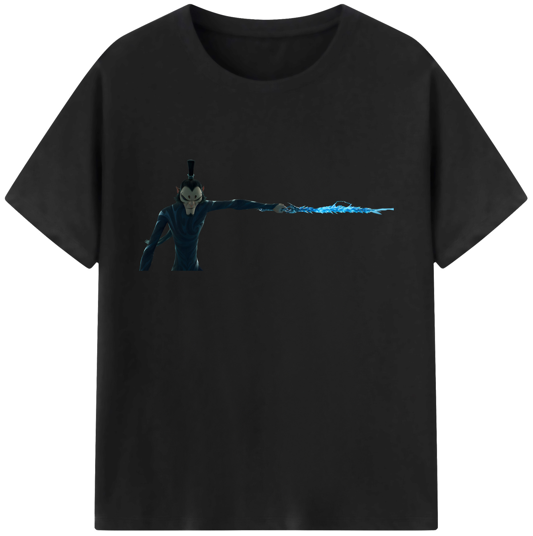 （画像用） Ne Zha 2 ナタ 魔童の大暴れ 綿100％ メンズ半袖Tシャツ｜肌触りやわらか＆通気性