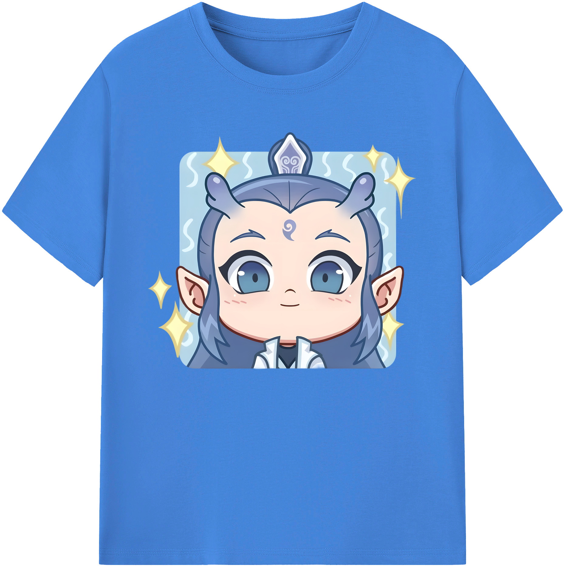 （画像用） Ne Zha 2 ナタ 魔童の大暴れ 綿100％ メンズ半袖Tシャツ｜肌触りやわらか＆通気性