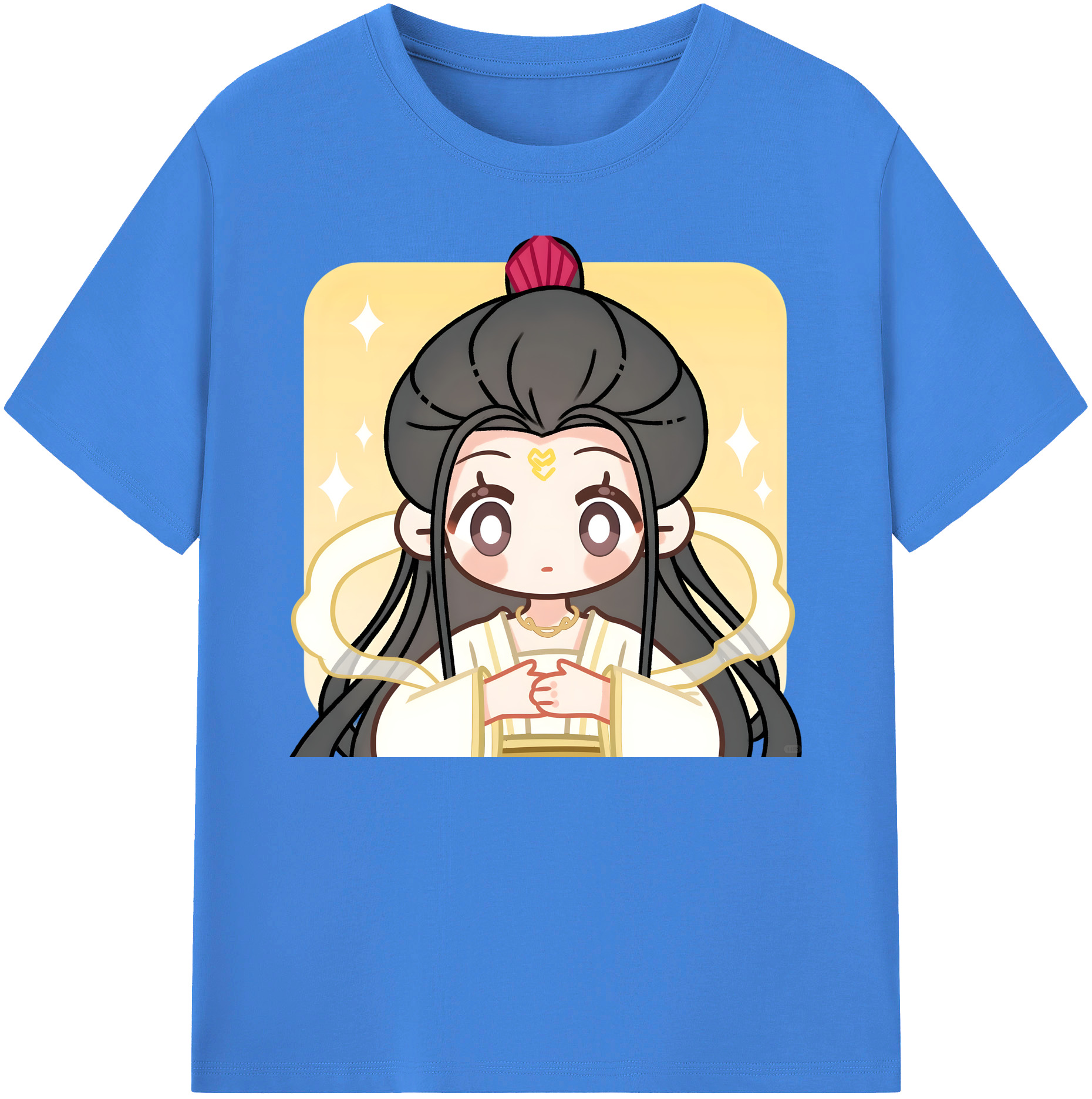 （画像用） Ne Zha 2 ナタ 魔童の大暴れ 綿100％ メンズ半袖Tシャツ｜肌触りやわらか＆通気性