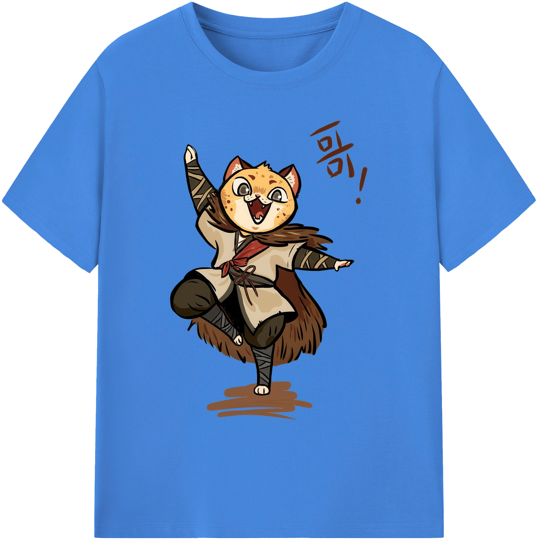 （画像用） Ne Zha 2 ナタ 魔童の大暴れ 綿100％ メンズ半袖Tシャツ｜肌触りやわらか＆通気性
