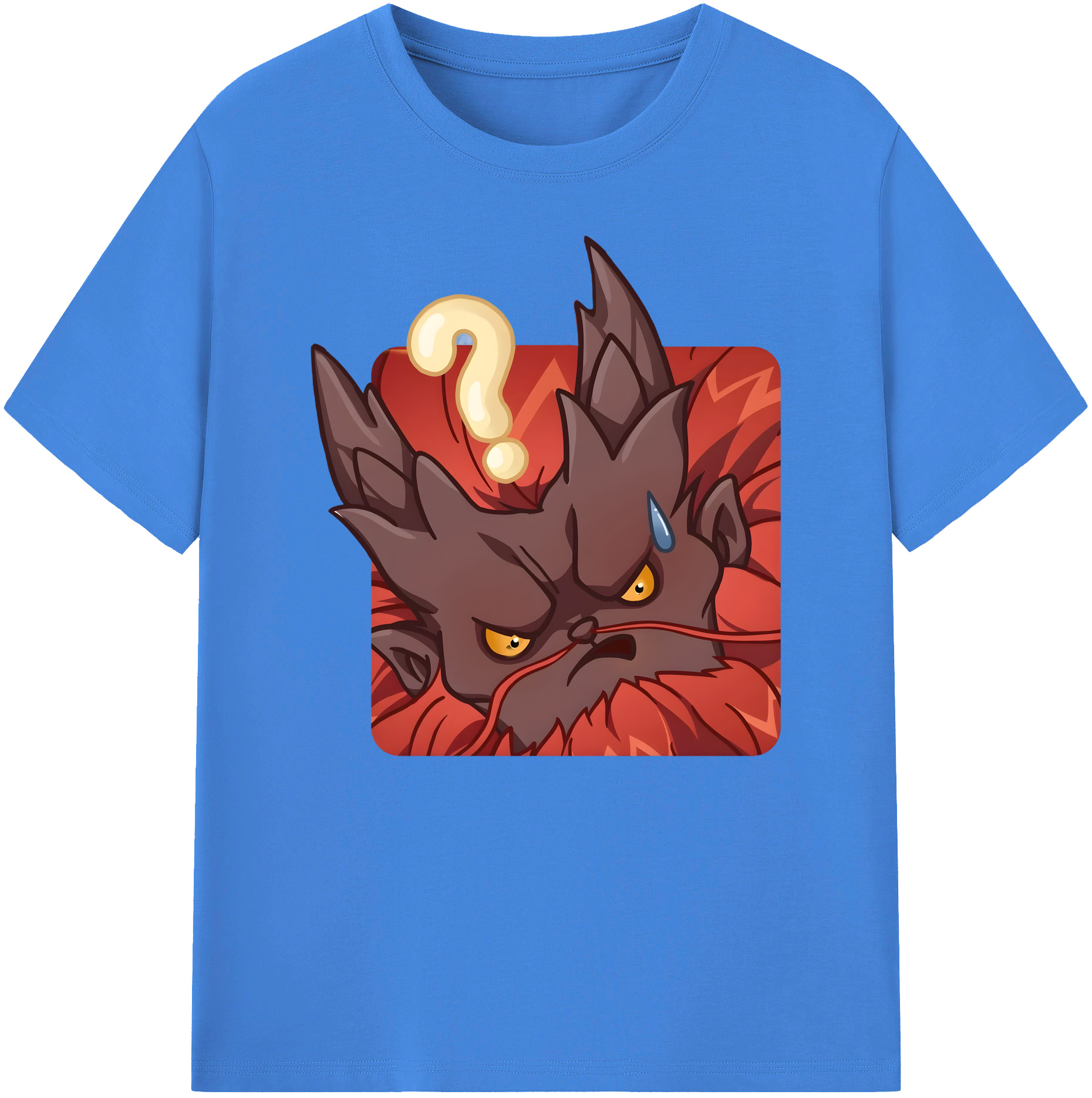 （画像用） Ne Zha 2 ナタ 魔童の大暴れ 綿100％ メンズ半袖Tシャツ｜肌触りやわらか＆通気性
