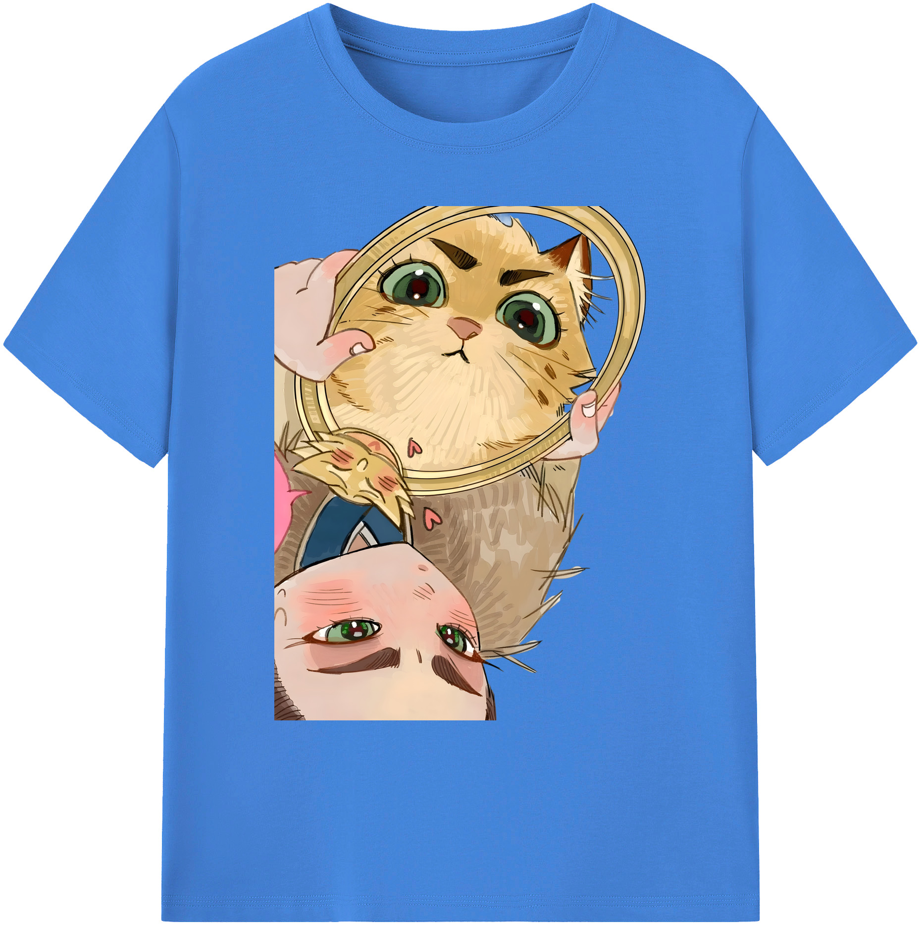 （画像用） Ne Zha 2 ナタ 魔童の大暴れ 綿100％ メンズ半袖Tシャツ｜肌触りやわらか＆通気性