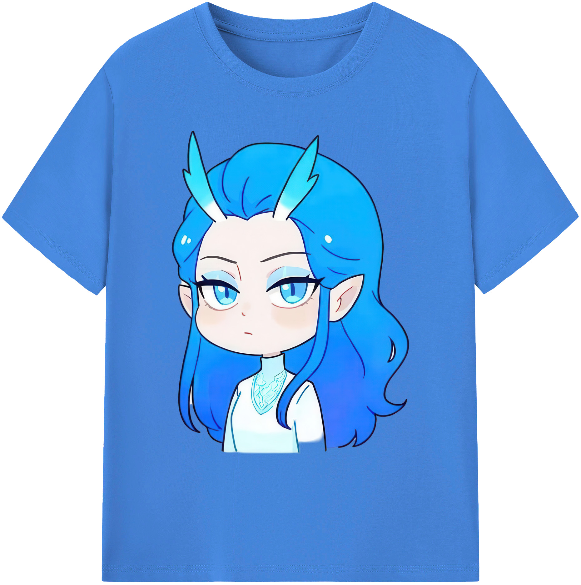 （画像用） Ne Zha 2 ナタ 魔童の大暴れ 綿100％ メンズ半袖Tシャツ｜肌触りやわらか＆通気性