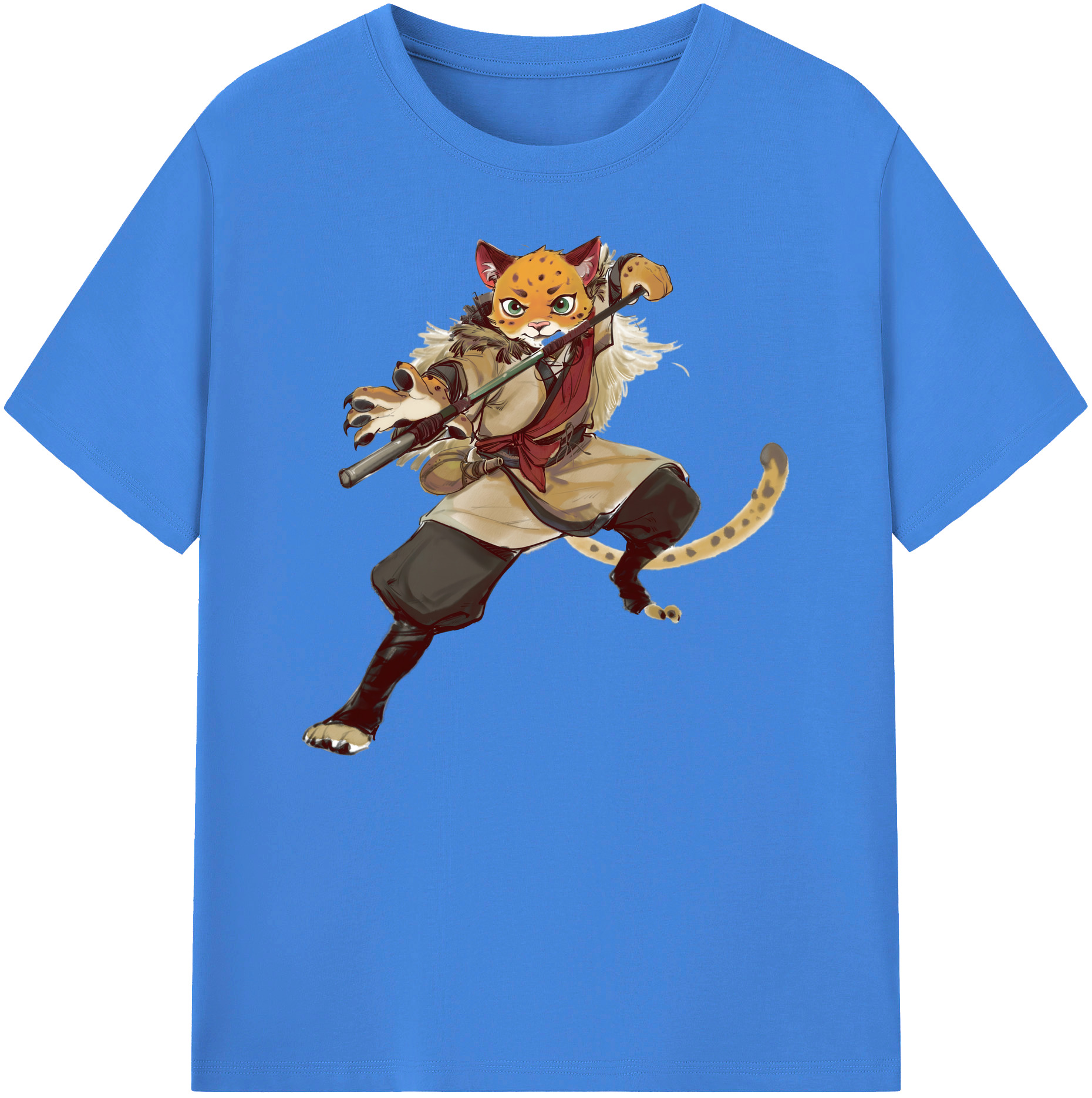 （画像用） Ne Zha 2 ナタ 魔童の大暴れ 綿100％ メンズ半袖Tシャツ｜肌触りやわらか＆通気性