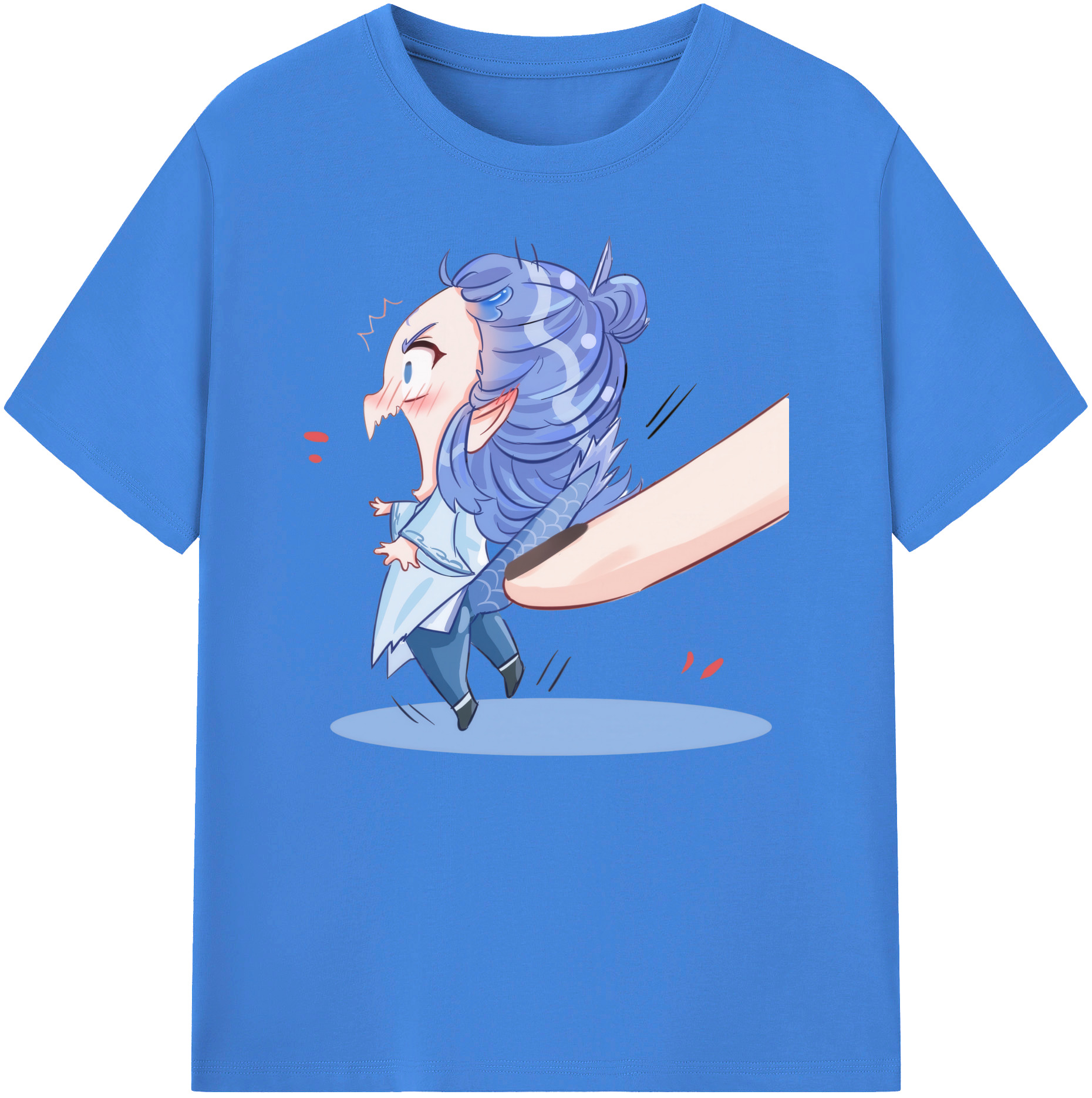 （画像用） Ne Zha 2 ナタ 魔童の大暴れ 綿100％ メンズ半袖Tシャツ｜肌触りやわらか＆通気性