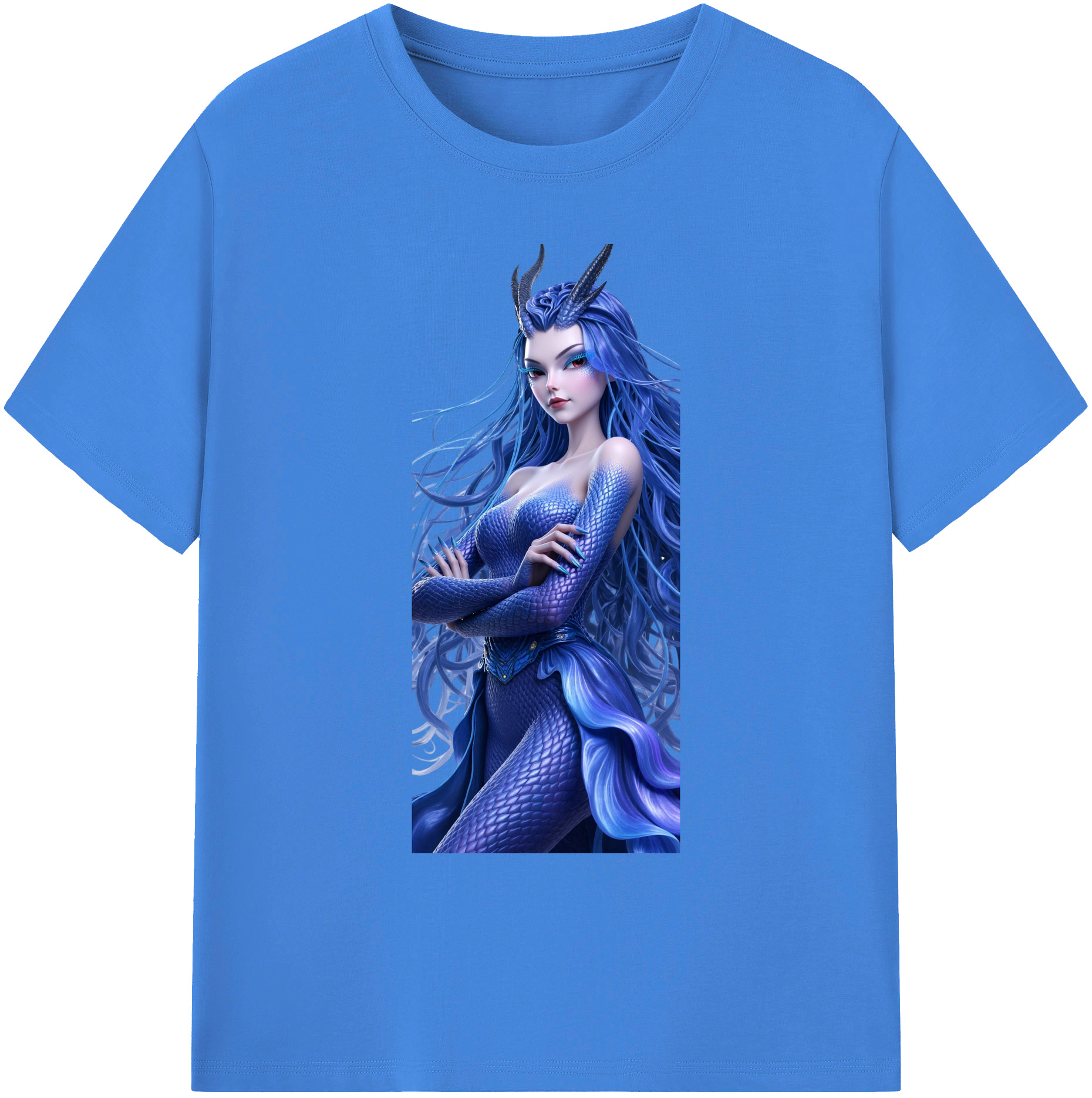 （画像用） Ne Zha 2 ナタ 魔童の大暴れ 綿100％ メンズ半袖Tシャツ｜肌触りやわらか＆通気性