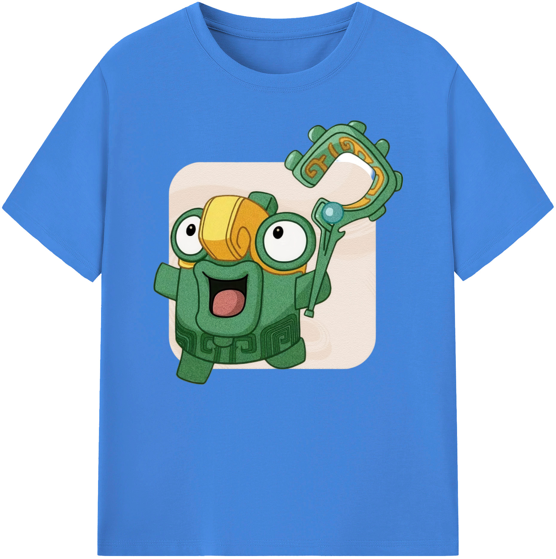 （画像用） Ne Zha 2 ナタ 魔童の大暴れ 綿100％ メンズ半袖Tシャツ｜肌触りやわらか＆通気性