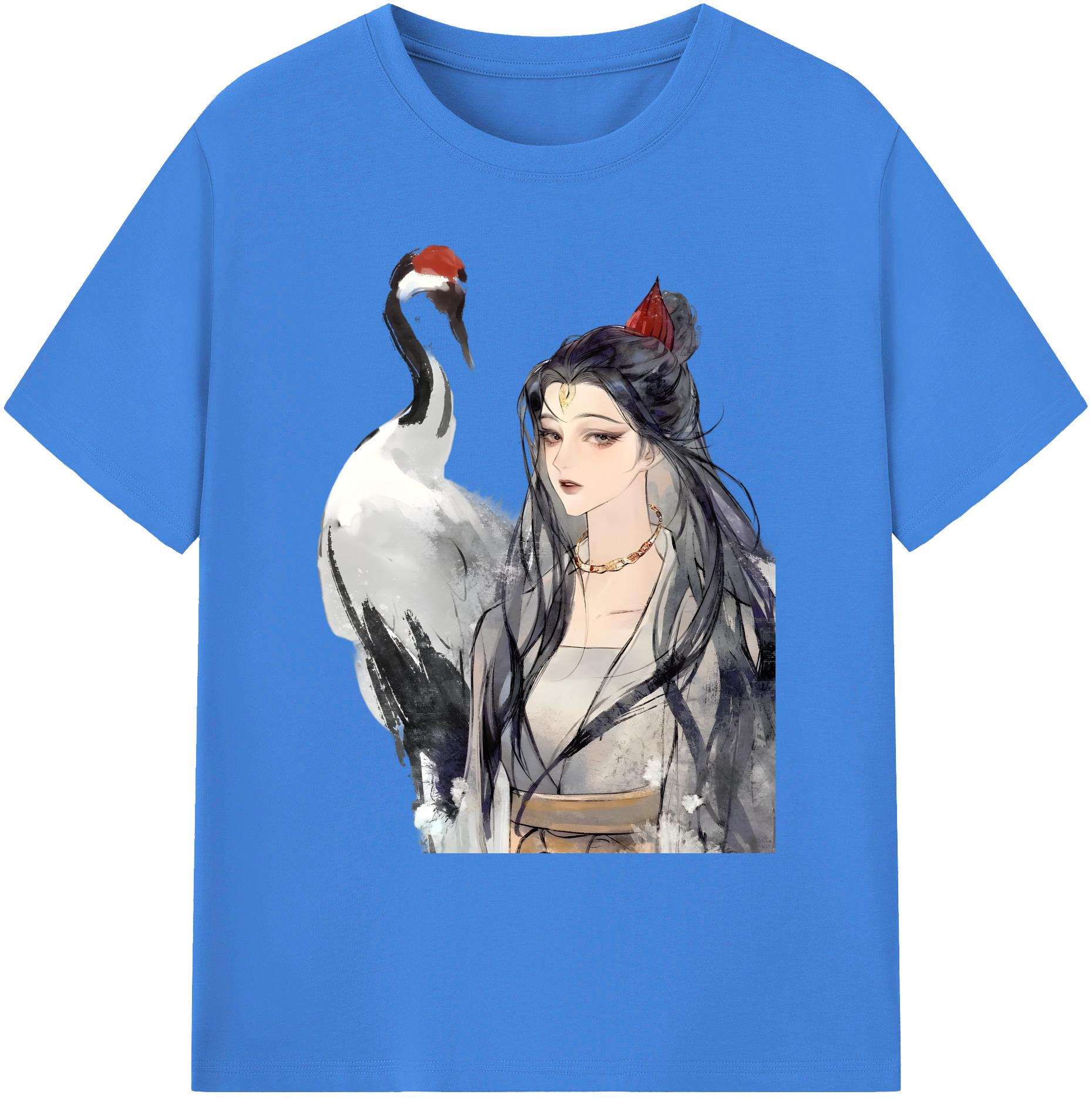 （画像用） Ne Zha 2 ナタ 魔童の大暴れ 綿100％ メンズ半袖Tシャツ｜肌触りやわらか＆通気性
