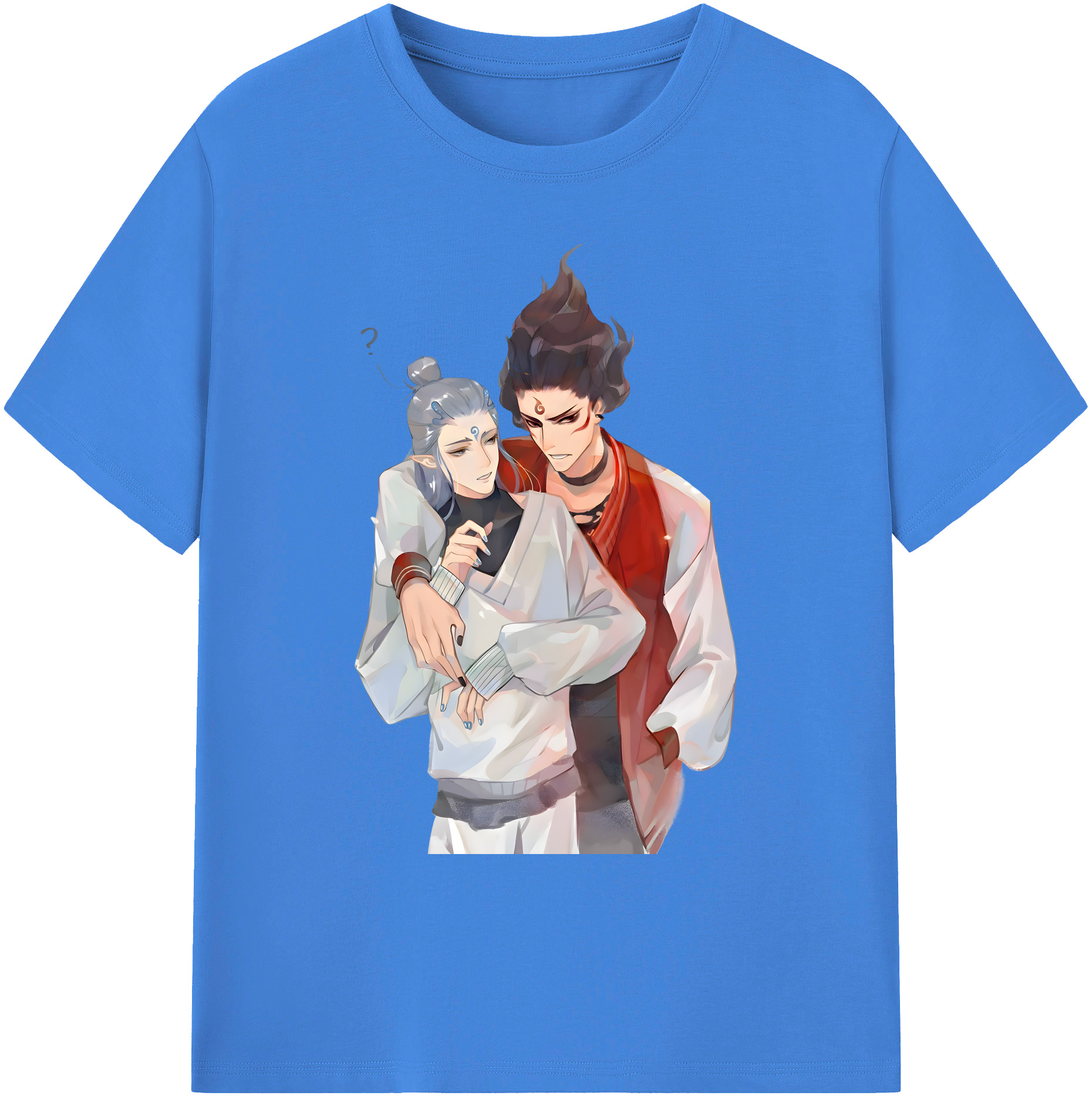 （画像用） Ne Zha 2 ナタ 魔童の大暴れ 綿100％ メンズ半袖Tシャツ｜肌触りやわらか＆通気性