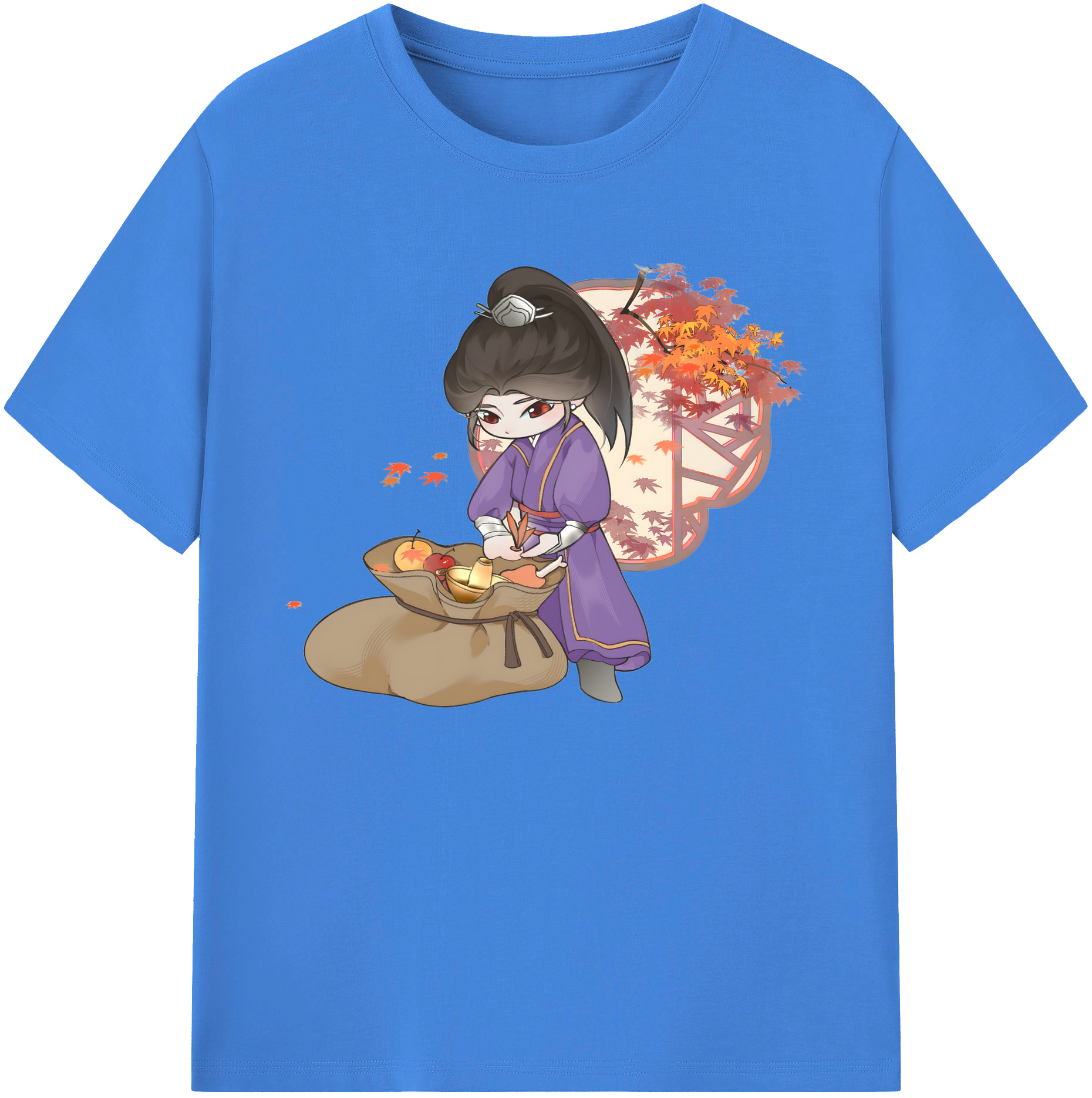（画像用） Ne Zha 2 ナタ 魔童の大暴れ 綿100％ メンズ半袖Tシャツ｜肌触りやわらか＆通気性