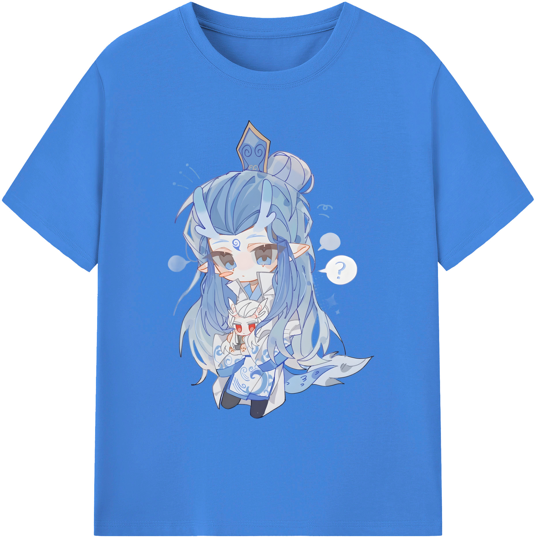 （画像用） Ne Zha 2 ナタ 魔童の大暴れ 綿100％ メンズ半袖Tシャツ｜肌触りやわらか＆通気性