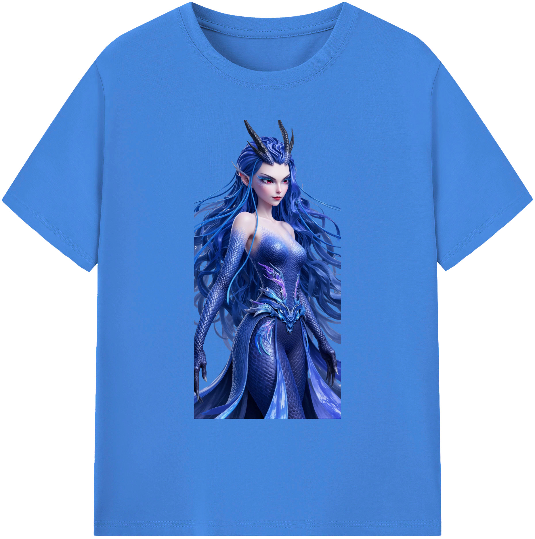 （画像用） Ne Zha 2 ナタ 魔童の大暴れ 綿100％ メンズ半袖Tシャツ｜肌触りやわらか＆通気性