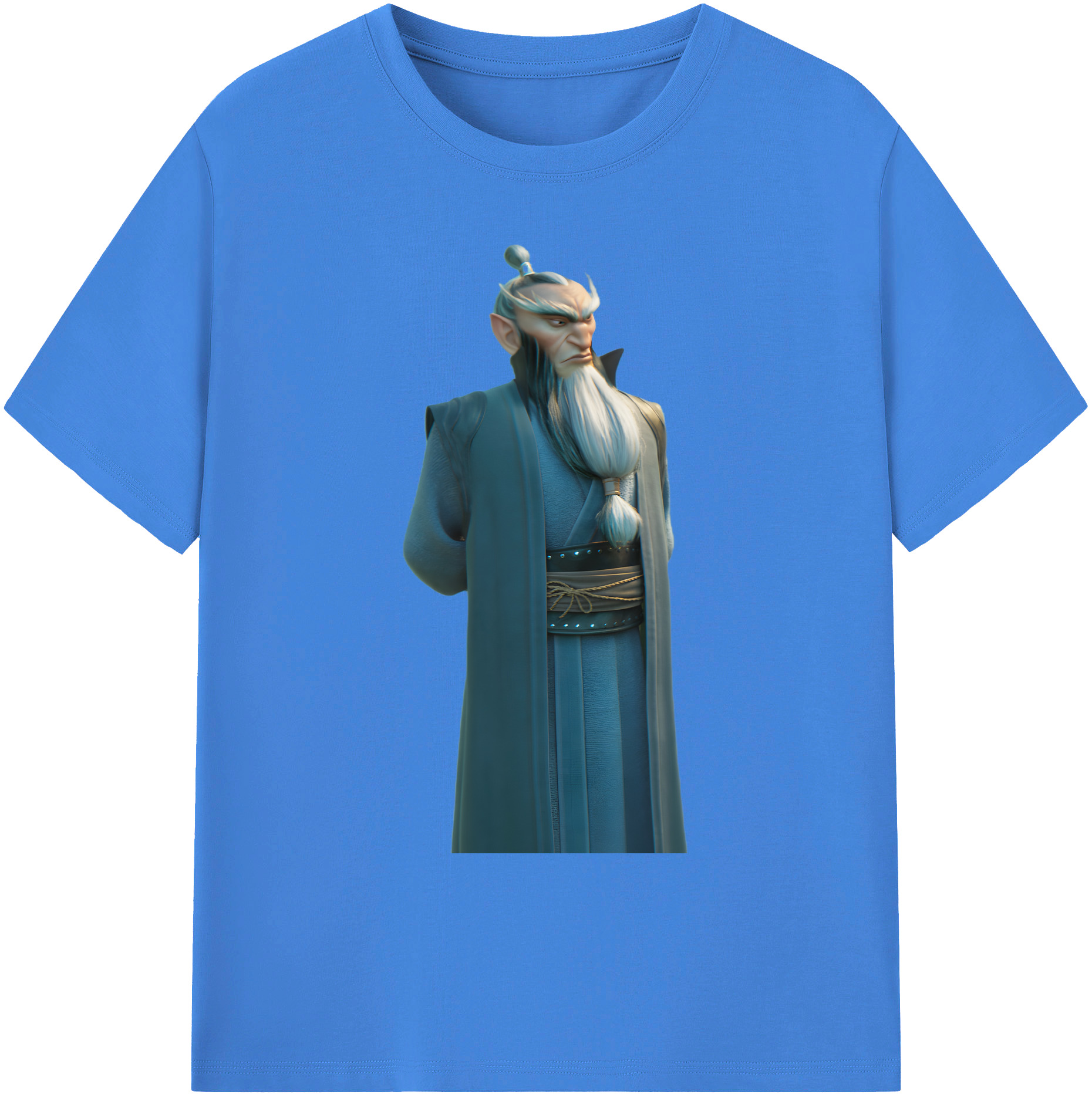 （画像用） Ne Zha 2 ナタ 魔童の大暴れ 綿100％ メンズ半袖Tシャツ｜肌触りやわらか＆通気性
