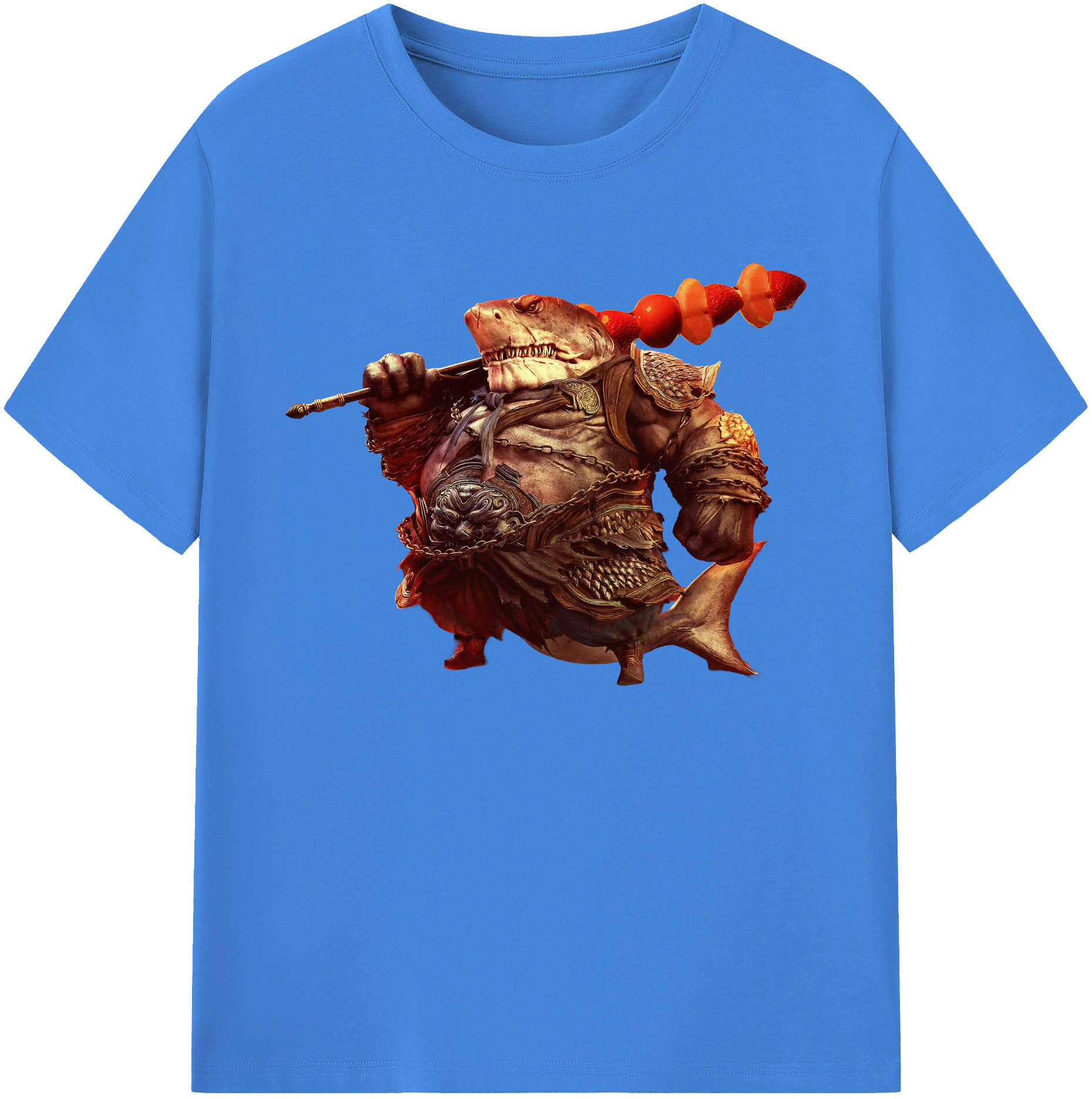 （画像用） Ne Zha 2 ナタ 魔童の大暴れ 綿100％ メンズ半袖Tシャツ｜肌触りやわらか＆通気性
