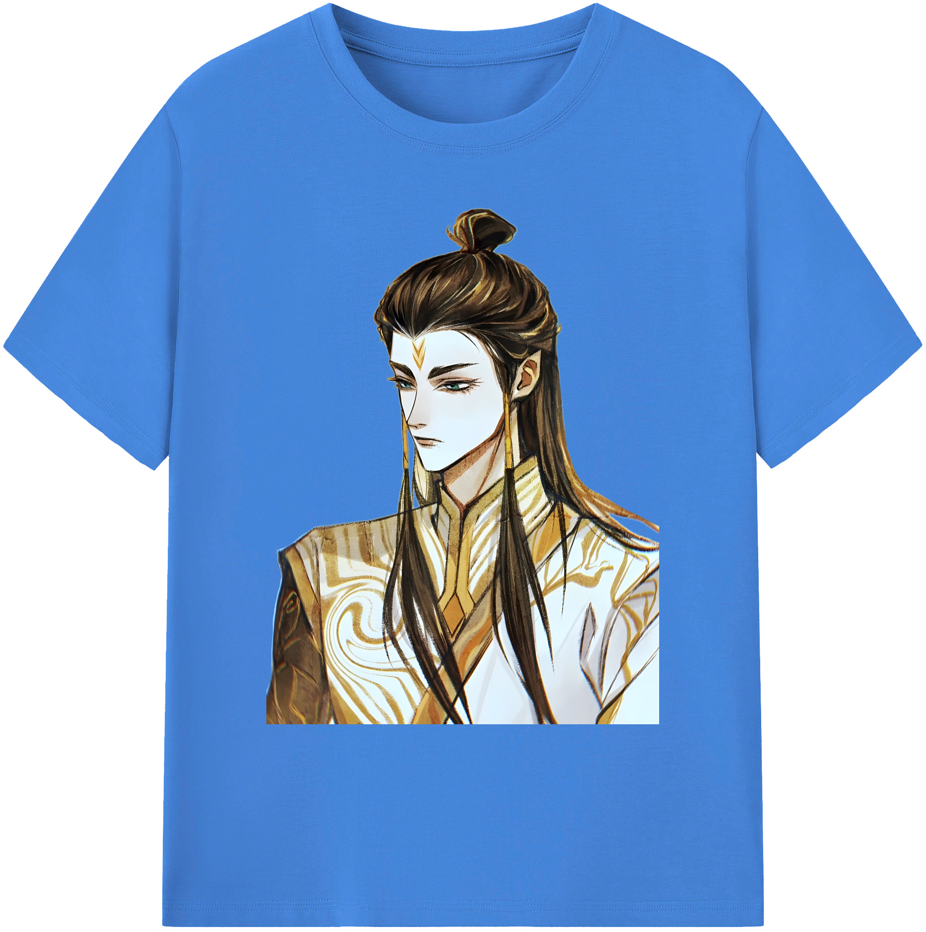 （画像用） Ne Zha 2 ナタ 魔童の大暴れ 綿100％ メンズ半袖Tシャツ｜肌触りやわらか＆通気性