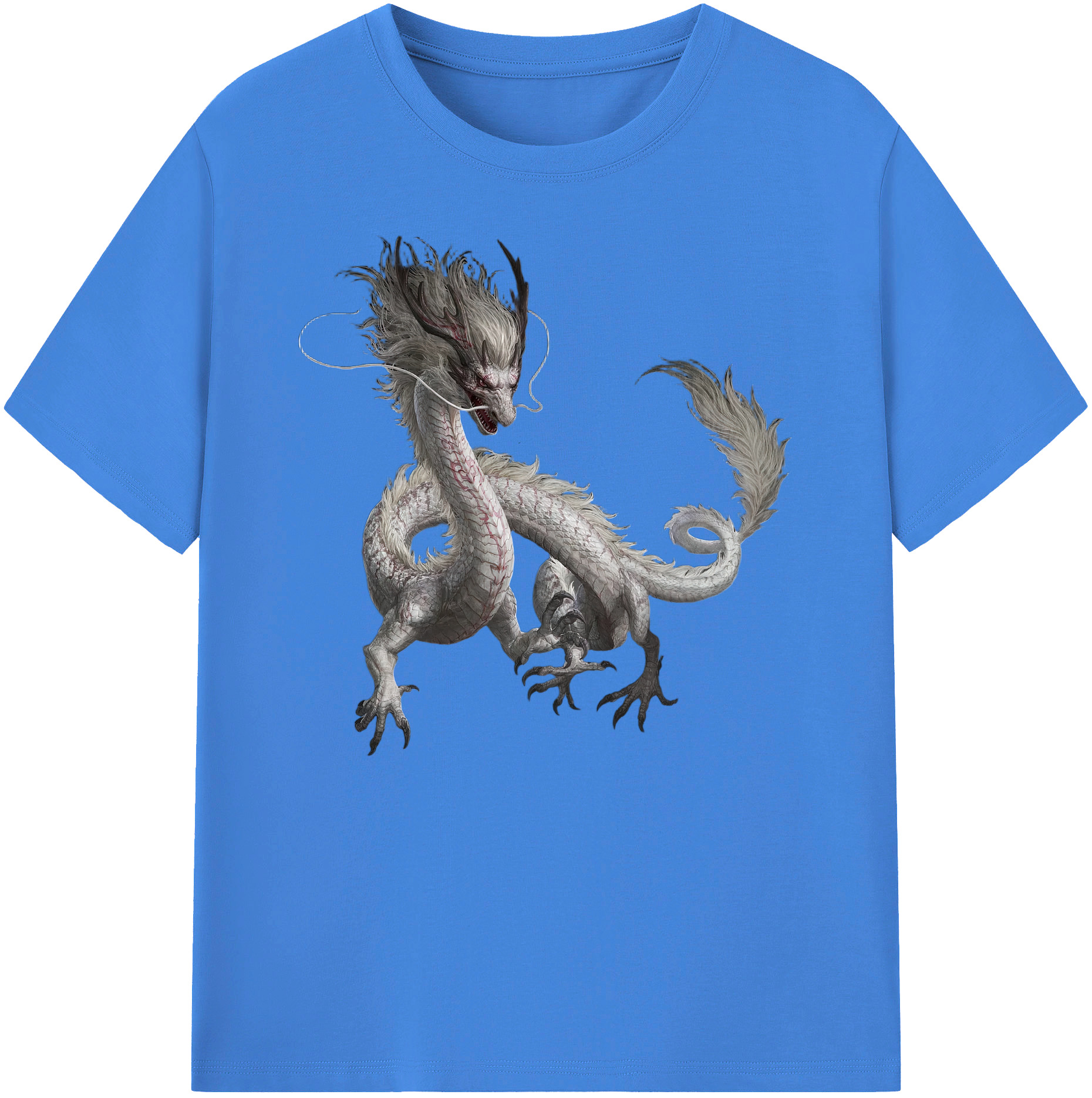 （画像用） Ne Zha 2 ナタ 魔童の大暴れ 綿100％ メンズ半袖Tシャツ｜肌触りやわらか＆通気性