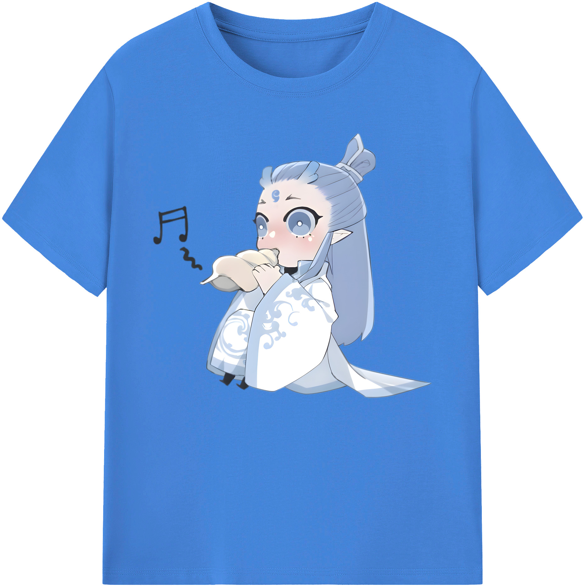（画像用） Ne Zha 2 ナタ 魔童の大暴れ 綿100％ メンズ半袖Tシャツ｜肌触りやわらか＆通気性