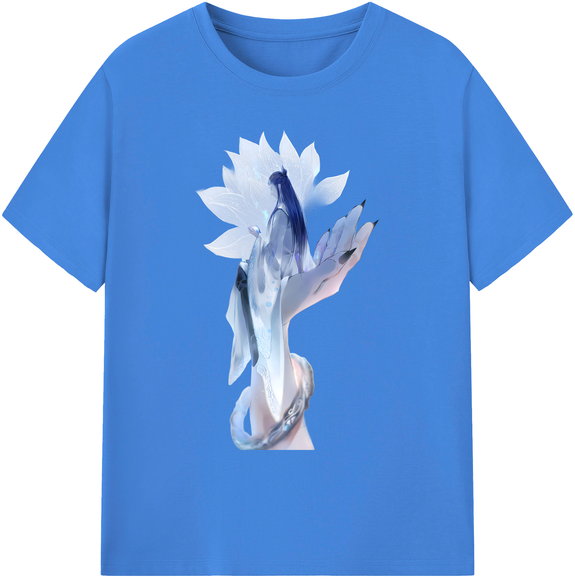 （画像用） Ne Zha 2 ナタ 魔童の大暴れ 綿100％ メンズ半袖Tシャツ｜肌触りやわらか＆通気性