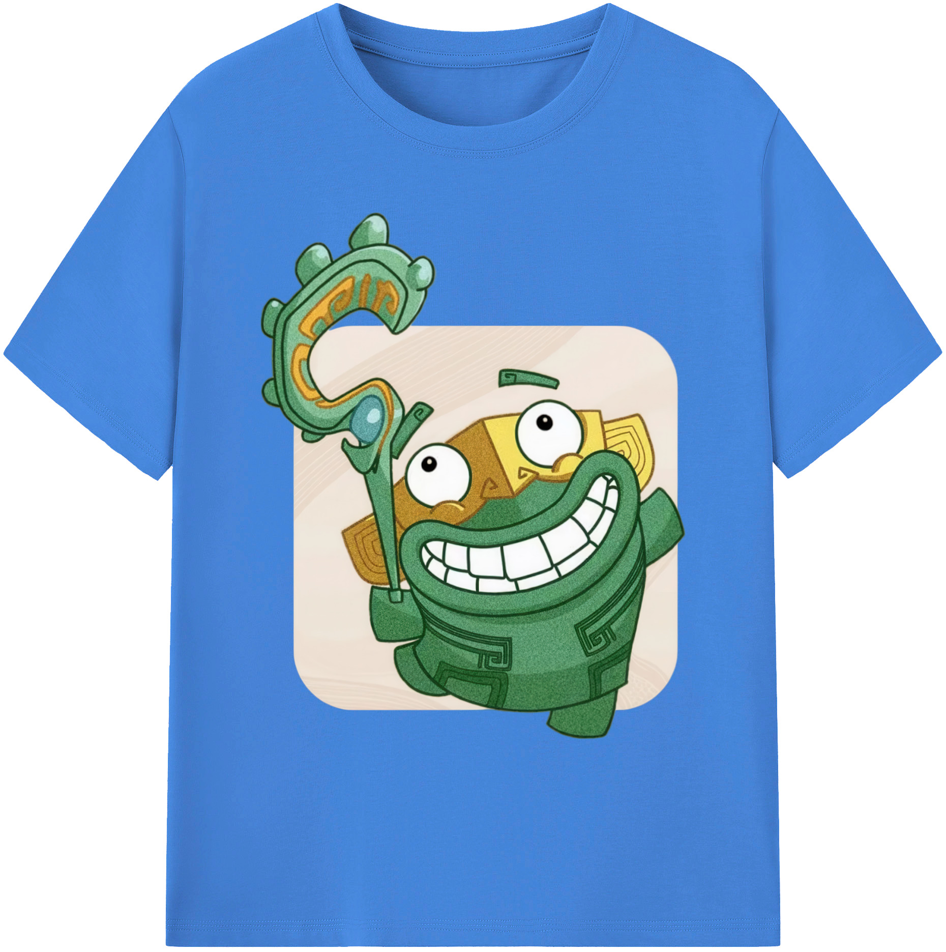 （画像用） Ne Zha 2 ナタ 魔童の大暴れ 綿100％ メンズ半袖Tシャツ｜肌触りやわらか＆通気性