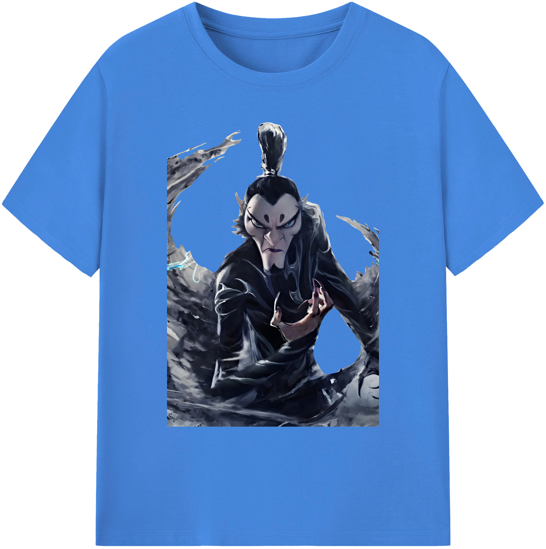 （画像用） Ne Zha 2 ナタ 魔童の大暴れ 綿100％ メンズ半袖Tシャツ｜肌触りやわらか＆通気性