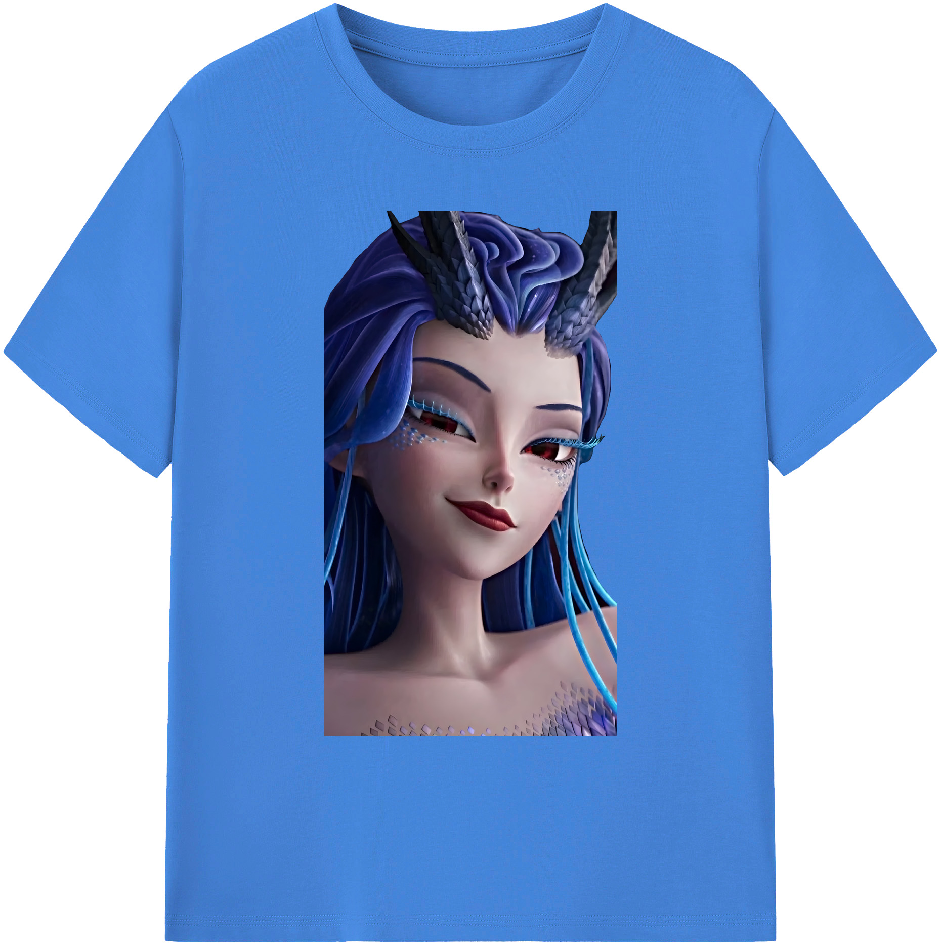 （画像用） Ne Zha 2 ナタ 魔童の大暴れ 綿100％ メンズ半袖Tシャツ｜肌触りやわらか＆通気性