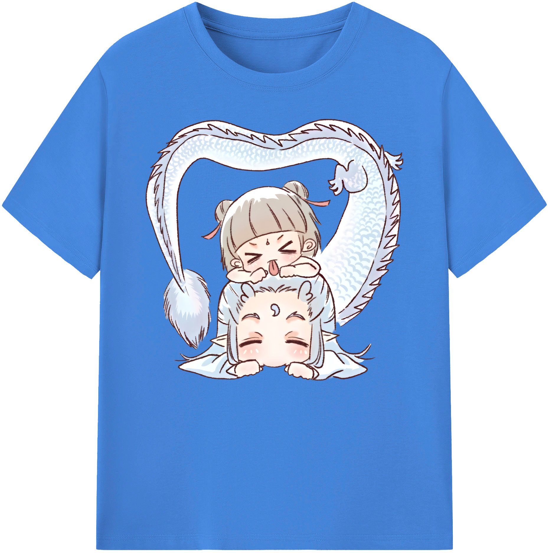 （画像用） Ne Zha 2 ナタ 魔童の大暴れ 綿100％ メンズ半袖Tシャツ｜肌触りやわらか＆通気性