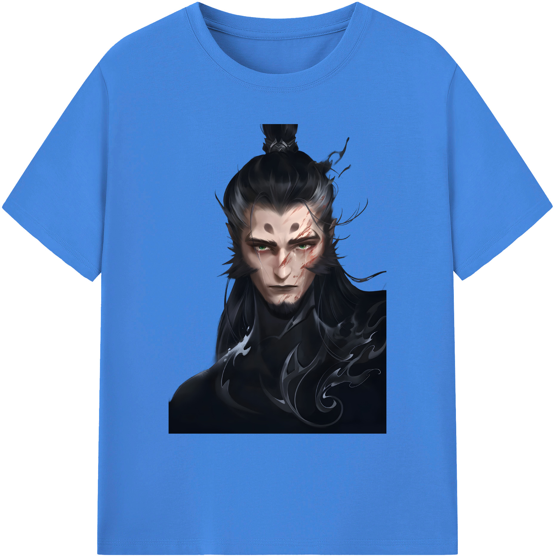 （画像用） Ne Zha 2 ナタ 魔童の大暴れ 綿100％ メンズ半袖Tシャツ｜肌触りやわらか＆通気性