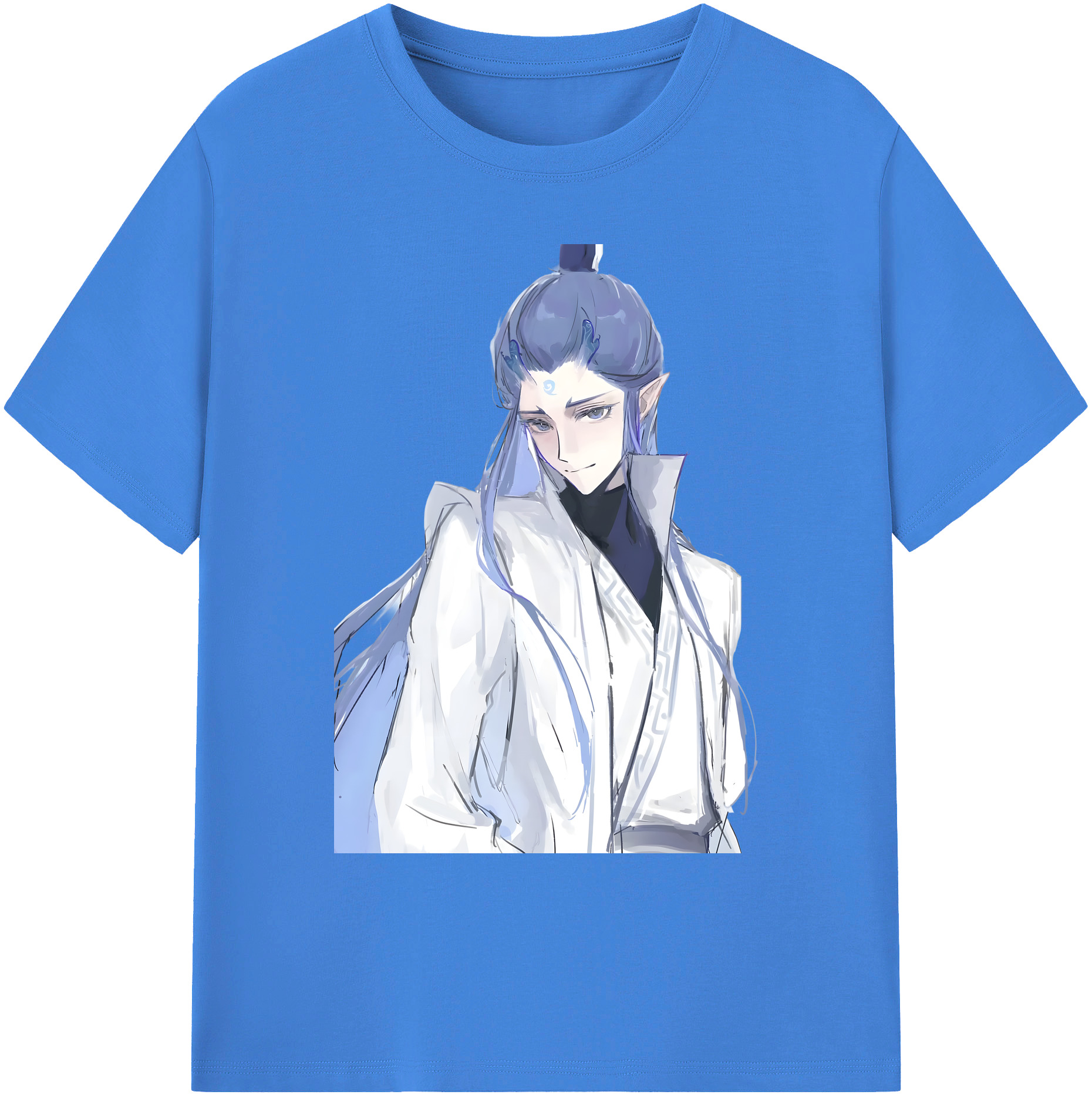 （画像用） Ne Zha 2 ナタ 魔童の大暴れ 綿100％ メンズ半袖Tシャツ｜肌触りやわらか＆通気性