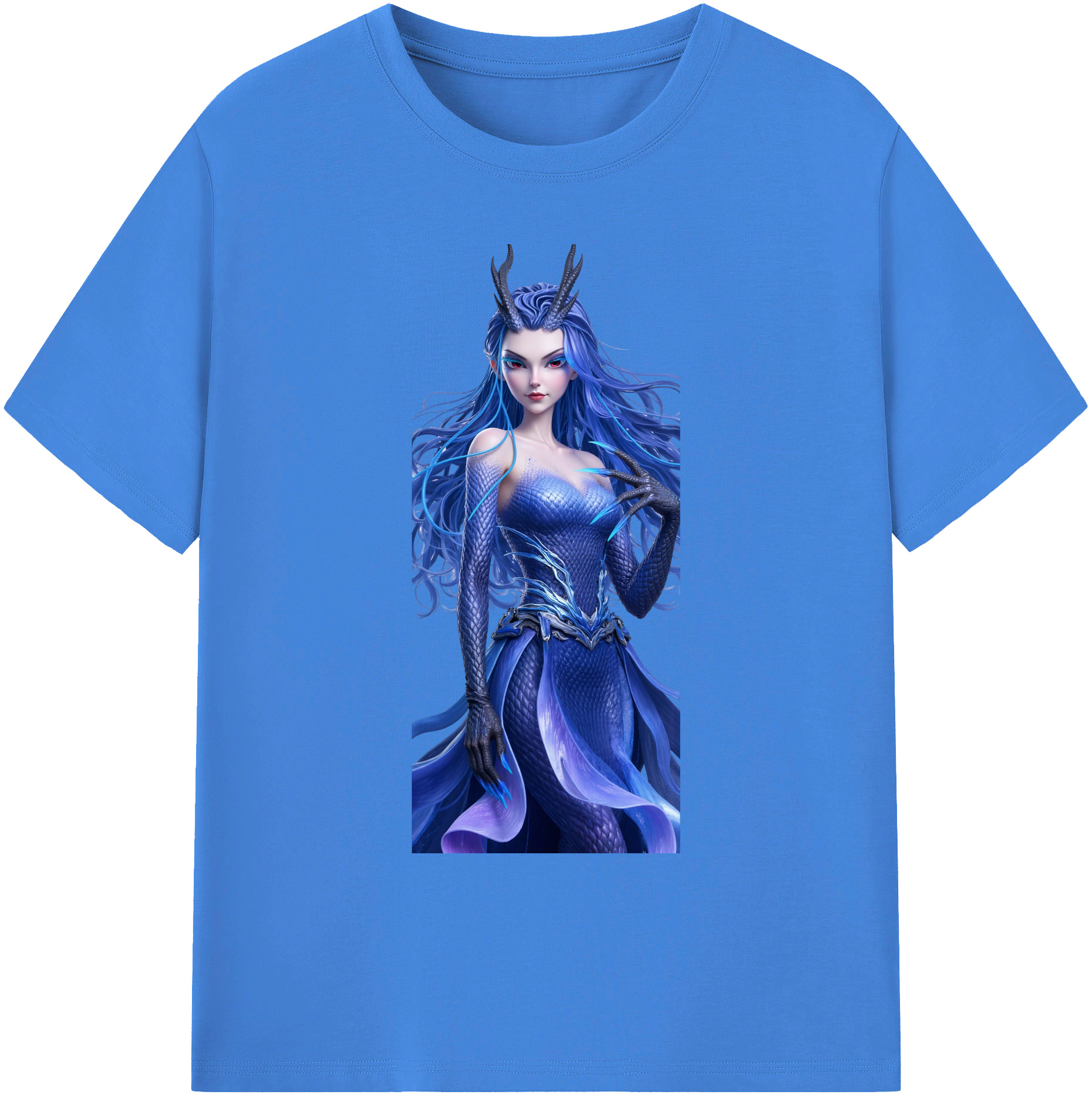 （画像用） Ne Zha 2 ナタ 魔童の大暴れ 綿100％ メンズ半袖Tシャツ｜肌触りやわらか＆通気性