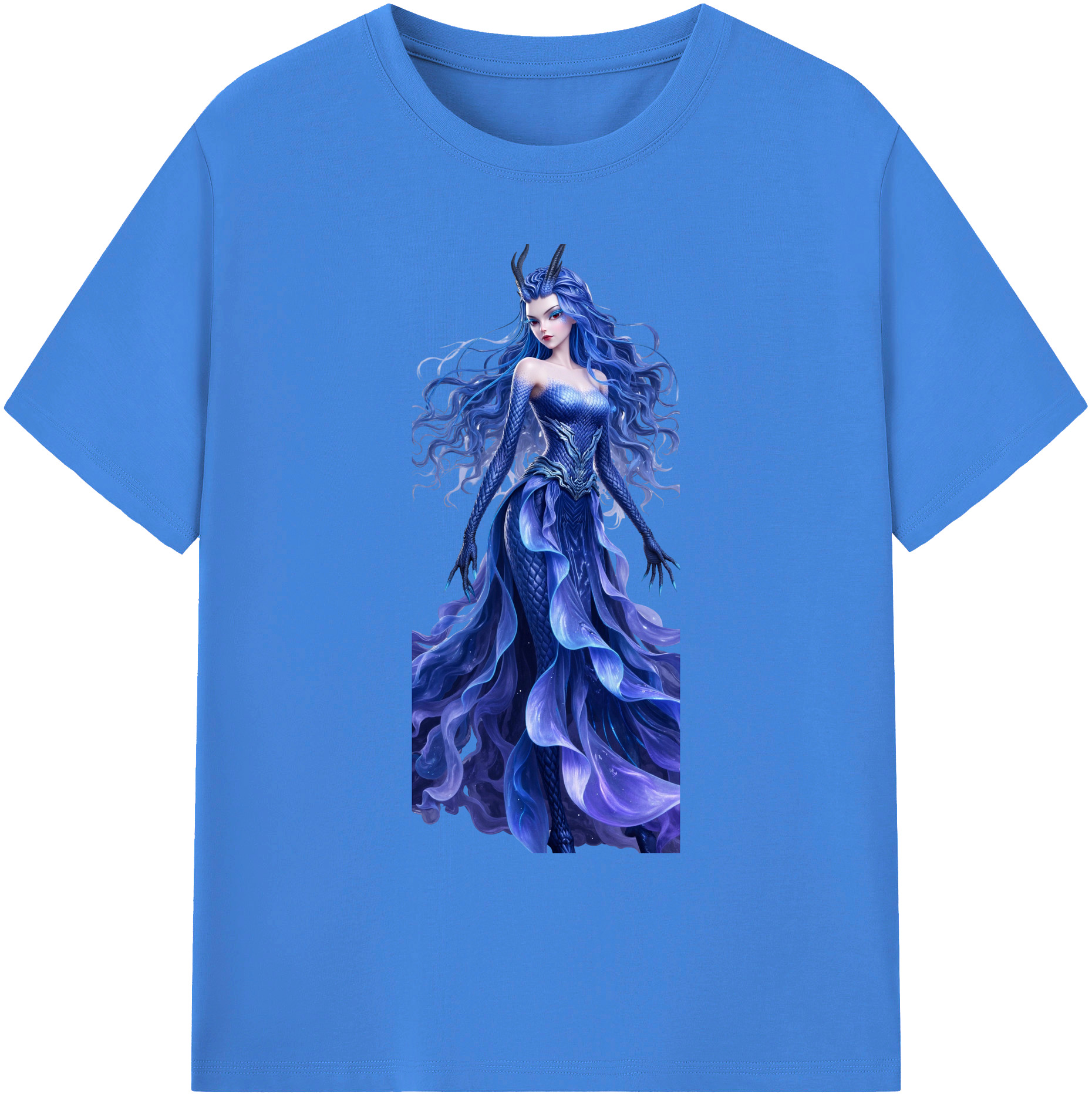 （画像用） Ne Zha 2 ナタ 魔童の大暴れ 綿100％ メンズ半袖Tシャツ｜肌触りやわらか＆通気性