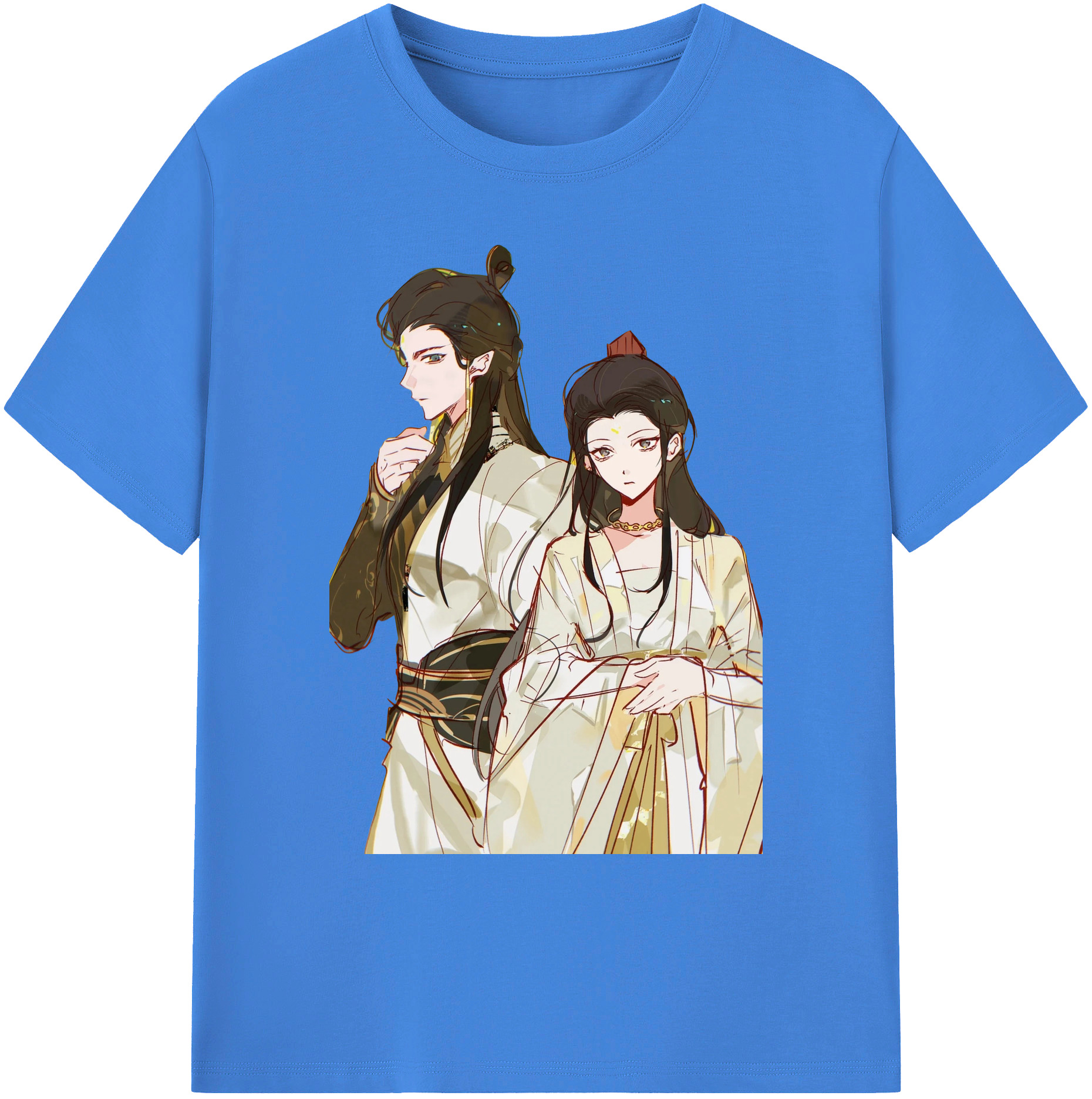 （画像用） Ne Zha 2 ナタ 魔童の大暴れ 綿100％ メンズ半袖Tシャツ｜肌触りやわらか＆通気性