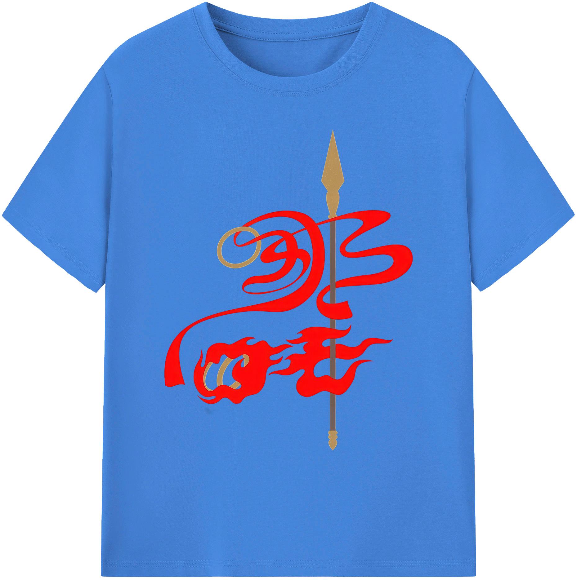 （画像用） Ne Zha 2 ナタ 魔童の大暴れ 綿100％ メンズ半袖Tシャツ｜肌触りやわらか＆通気性