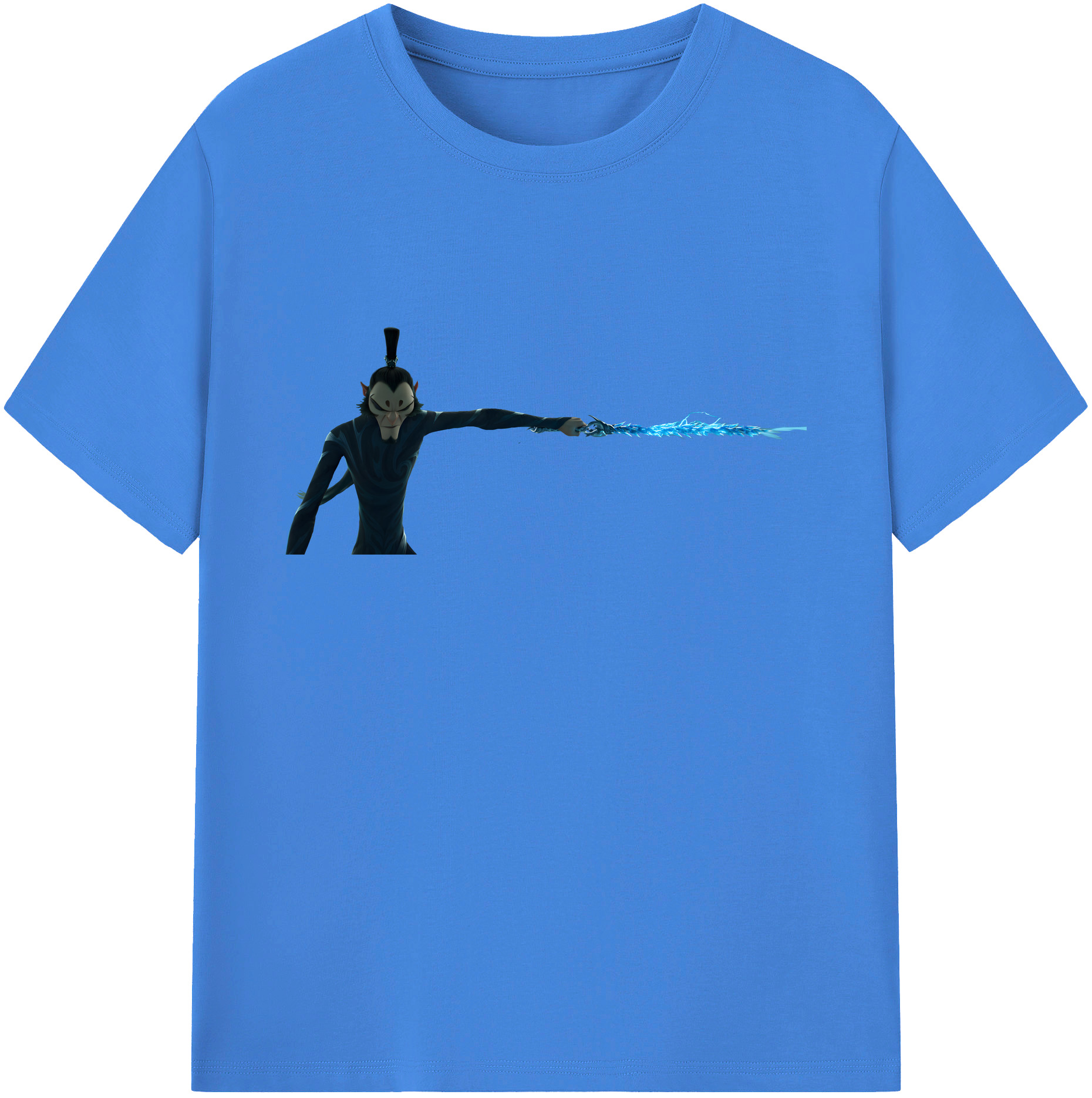 （画像用） Ne Zha 2 ナタ 魔童の大暴れ 綿100％ メンズ半袖Tシャツ｜肌触りやわらか＆通気性