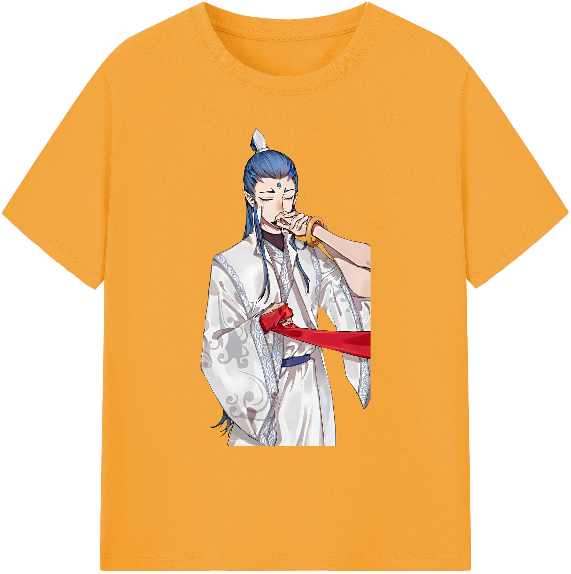 （画像用） Ne Zha 2 ナタ 魔童の大暴れ 綿100％ メンズ半袖Tシャツ｜肌触りやわらか＆通気性