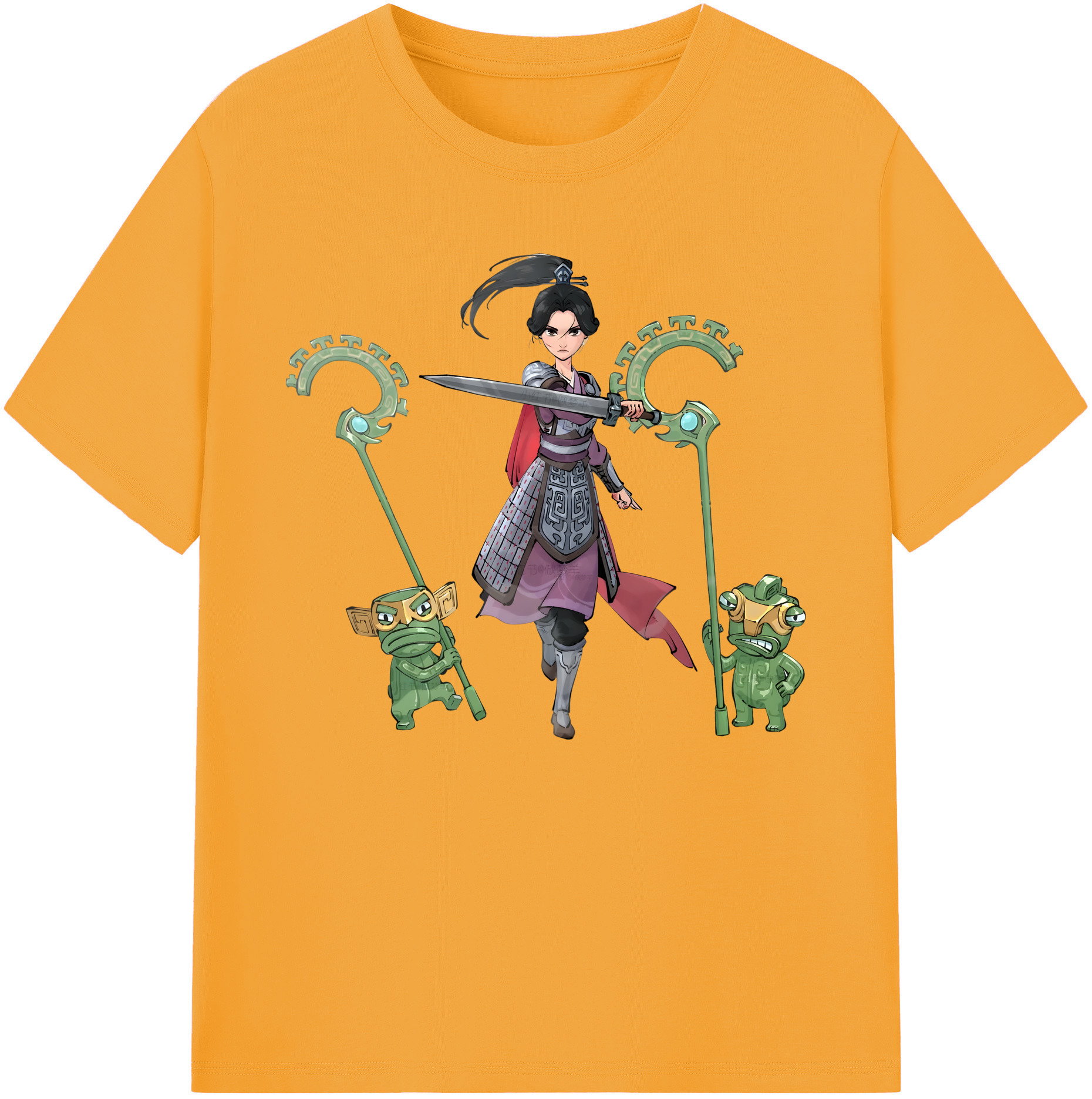 （画像用） Ne Zha 2 ナタ 魔童の大暴れ 綿100％ メンズ半袖Tシャツ｜肌触りやわらか＆通気性