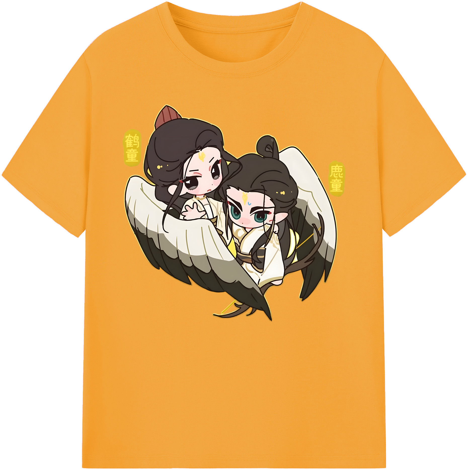 （画像用） Ne Zha 2 ナタ 魔童の大暴れ 綿100％ メンズ半袖Tシャツ｜肌触りやわらか＆通気性