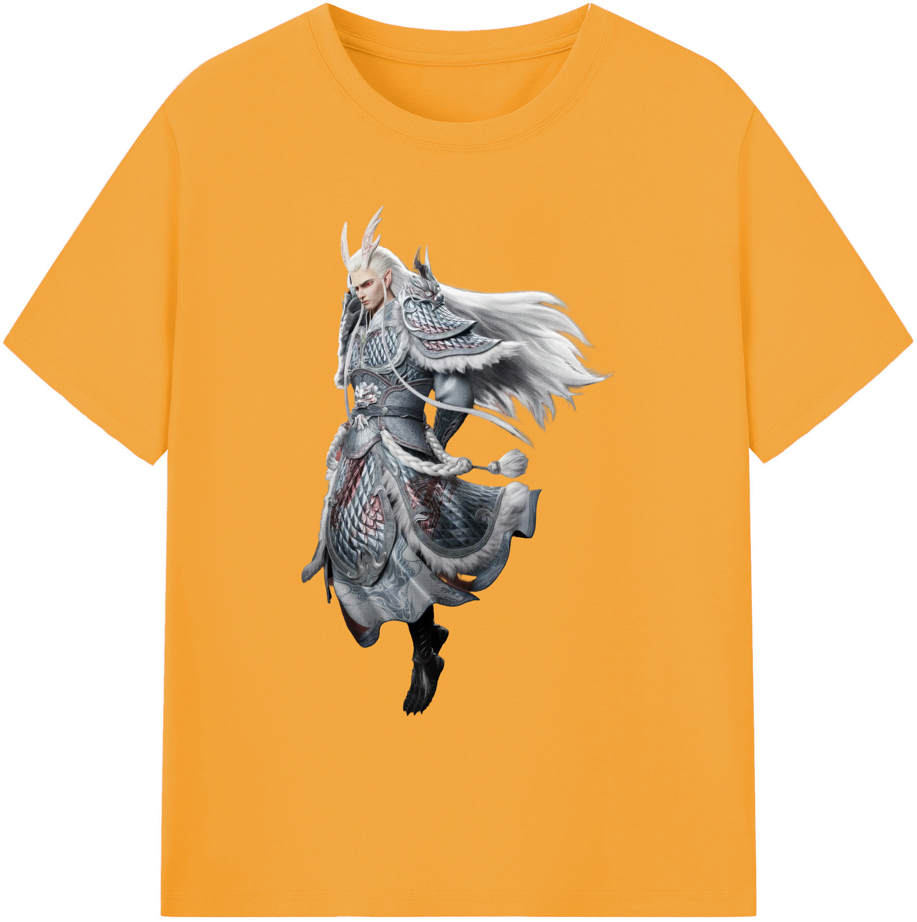（画像用） Ne Zha 2 ナタ 魔童の大暴れ 綿100％ メンズ半袖Tシャツ｜肌触りやわらか＆通気性
